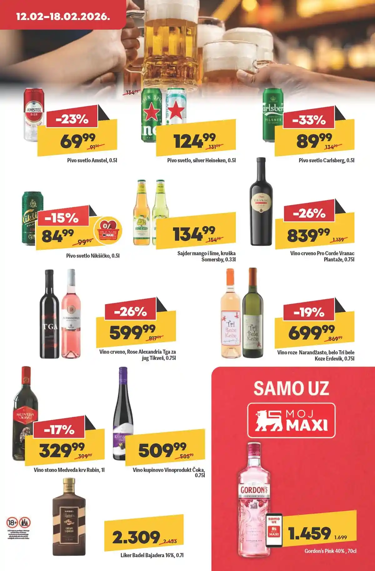 Maxi nedeljni katalog strana 21 ponude za porodicu Srbija februar 2026