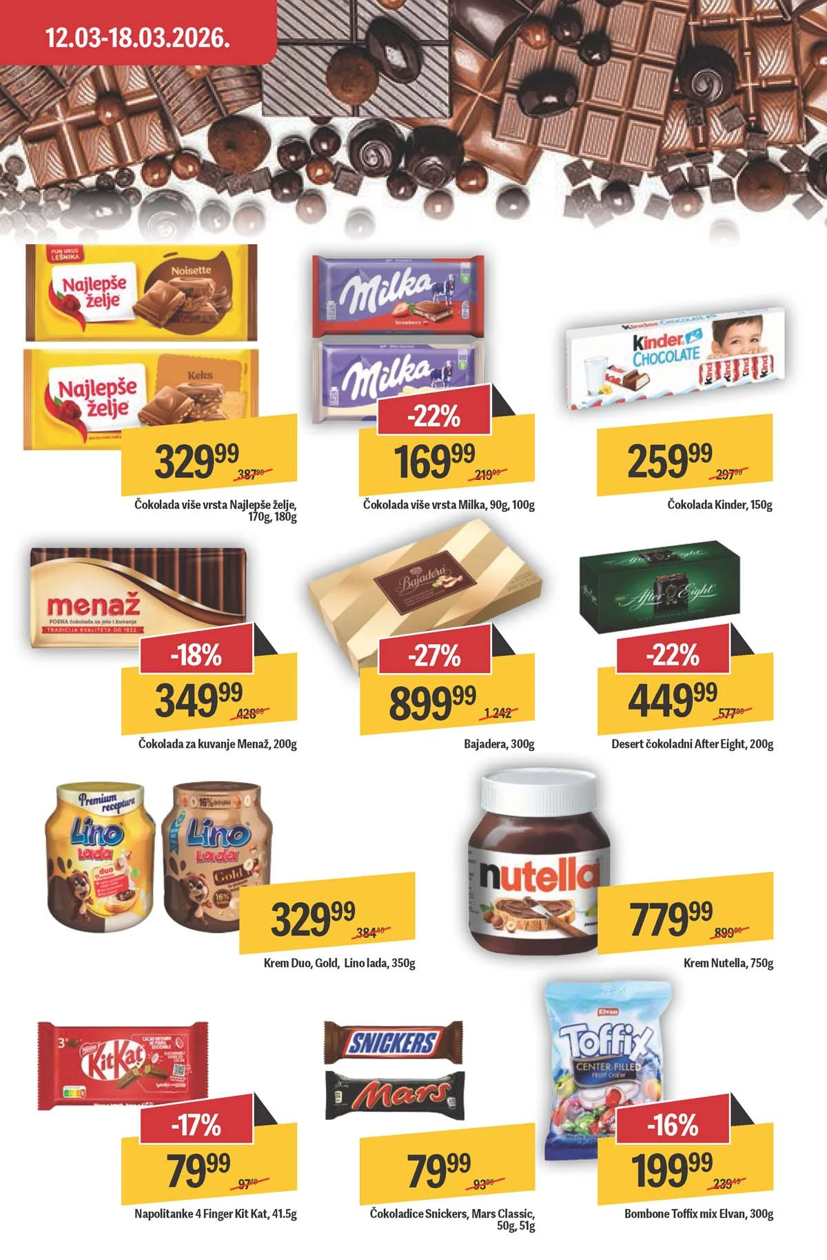 Maxi katalog nedeljna akcija strana 23 dodatni popusti do 18. mart 2026 Maxi nedeljni katalog strana 23 dodatne akcije i sniženja Srbija mart 2026