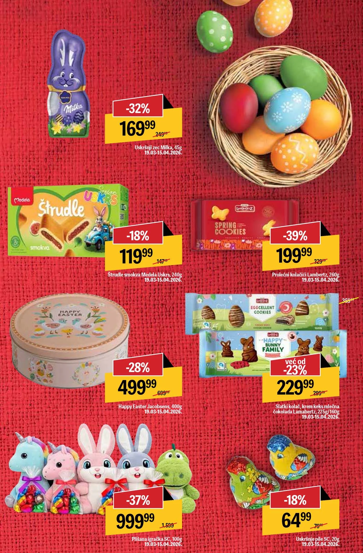 Maxi nedeljni katalog strana 13 proizvodi za bebe i porodicu Srbija mart  2026