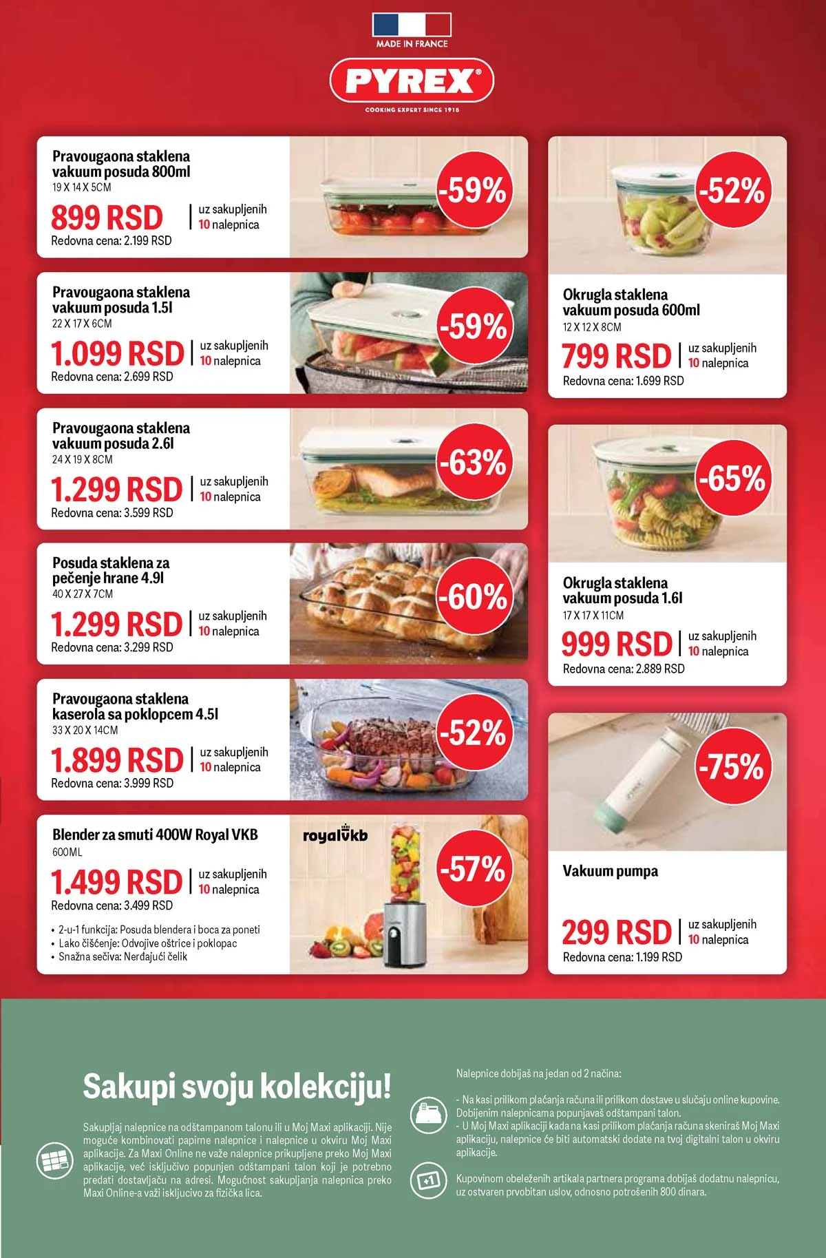 Maxi nedeljni katalog strana 17 akcije na piće i pakovanja Srbija mart  2026