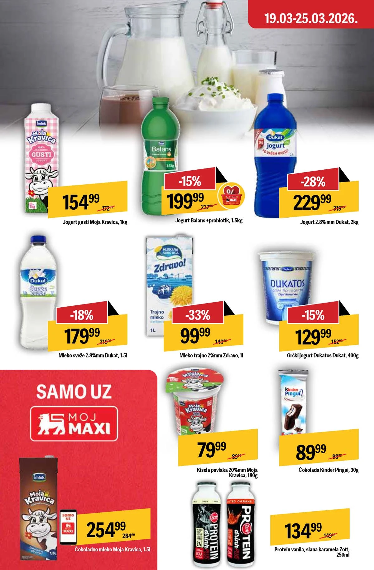 Maxi nedeljni katalog strana 22 sezonske akcije i proizvodi Srbija mart  2026
