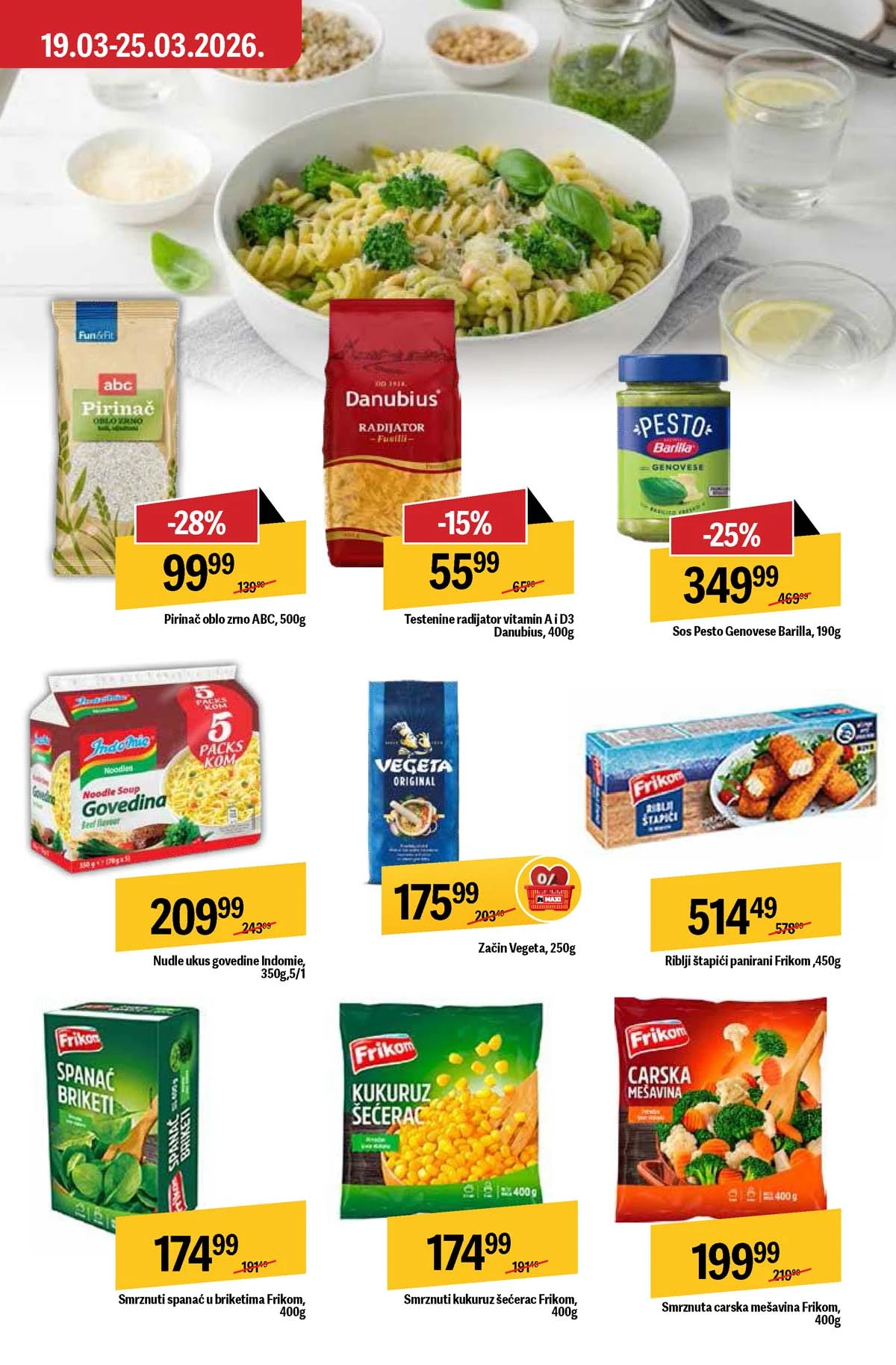 Maxi nedeljni katalog strana 23 dodatne akcije i sniženja Srbija mart  2026