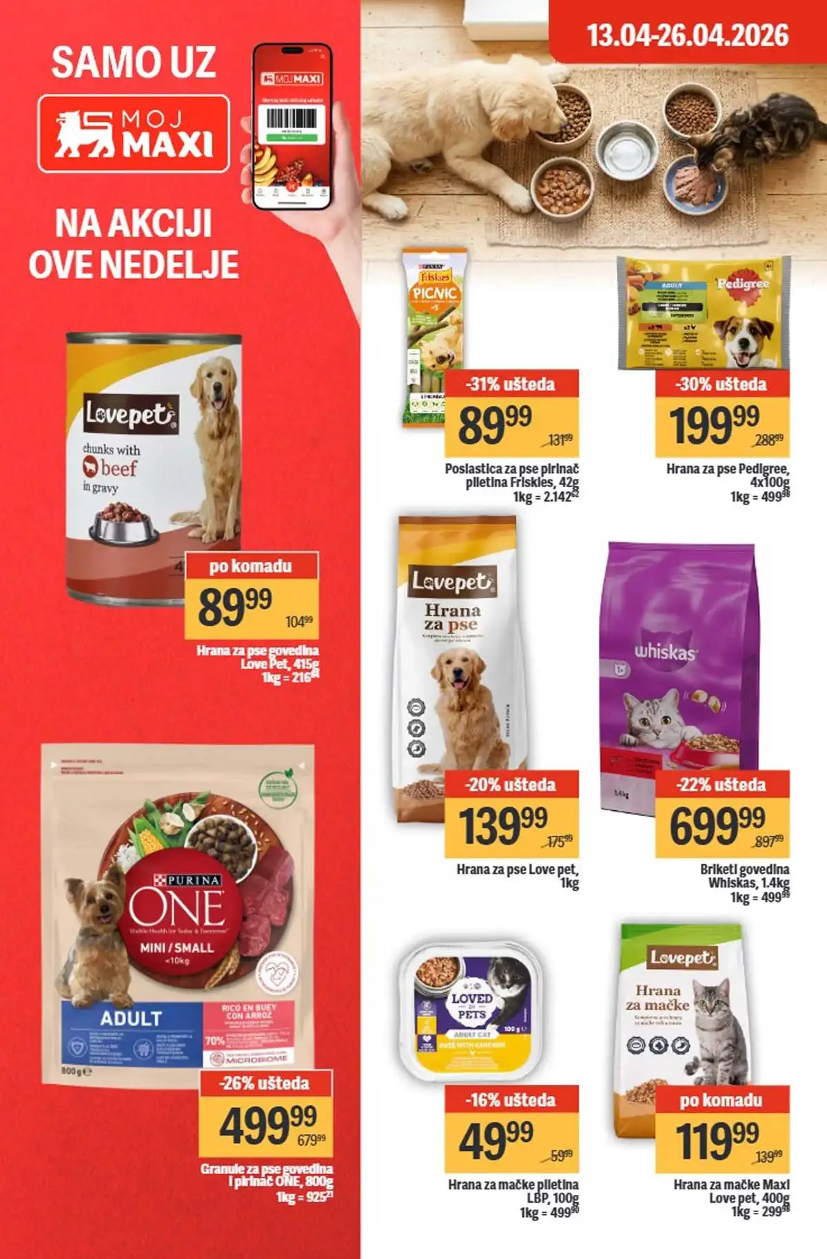 Maxi nedeljni katalog strana 34 završne ponude i popusti Srbija april 2026