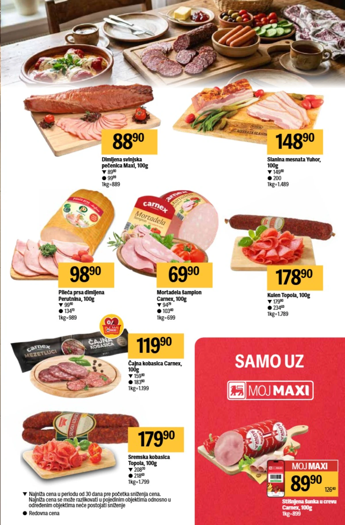 Maxi katalog 21–27.05.2026 strana 11 – kućna hemija i deterdženti na akciji Maxi akcija 21–27.05.2026 strana 11 – deterdženti i sredstva za čišćenje na sniženju