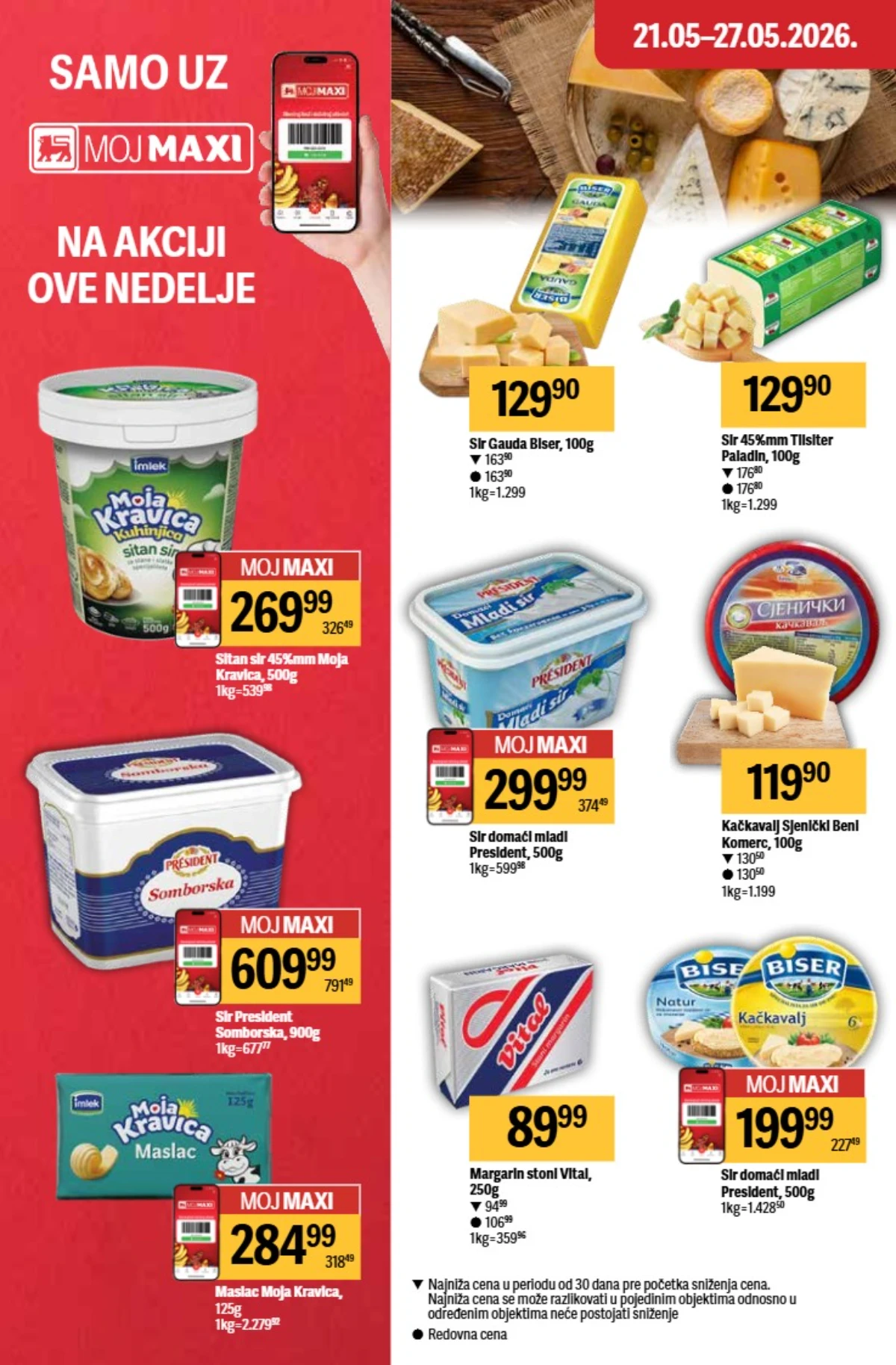 Maxi katalog 21–27.05.2026 strana 12 – kozmetika i higijena na sniženju Maxi akcija 21–27.05.2026 strana 12 – kozmetika i proizvodi za higijenu po akcijskim cenama