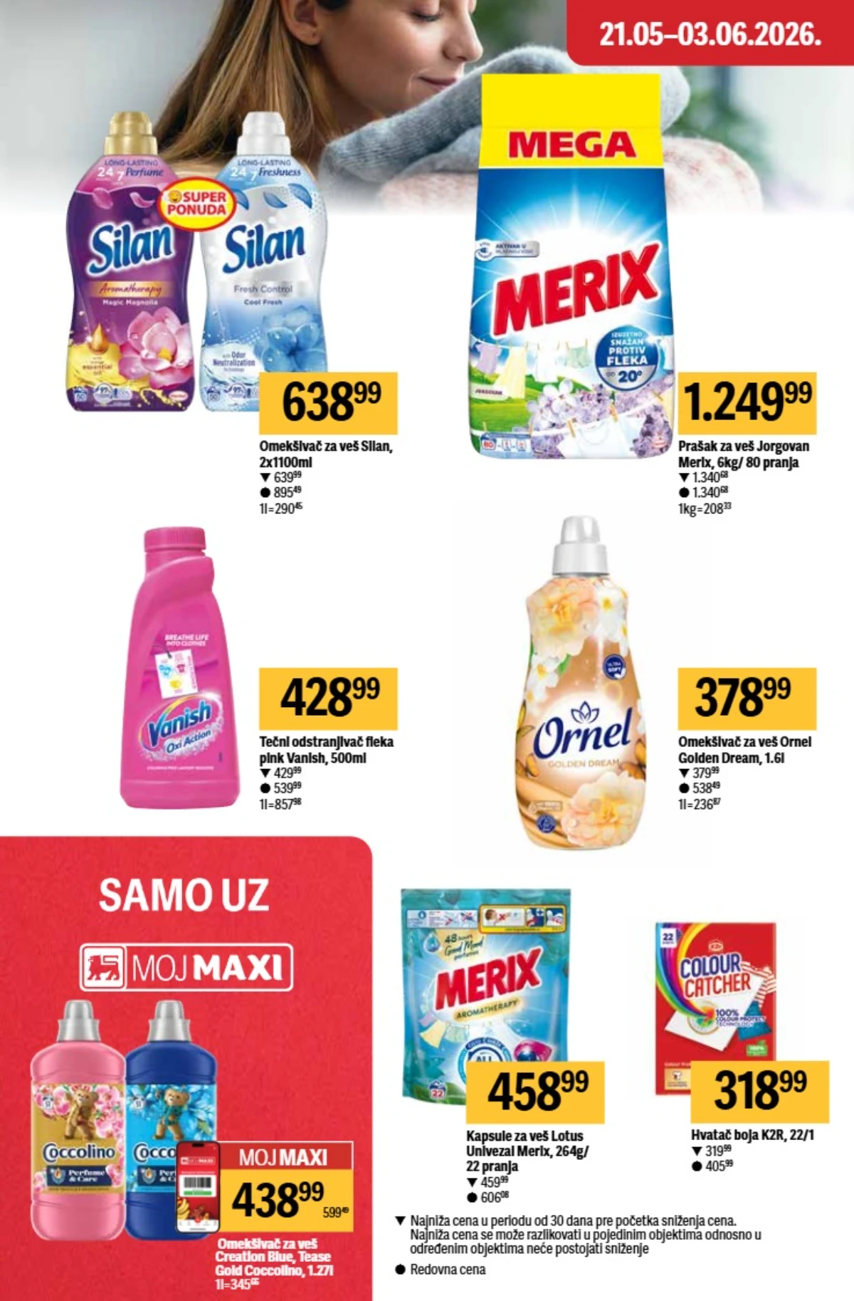 Maxi akcija 21–27.05.2026 strana 28 – završne nedeljne ponude i sniženja