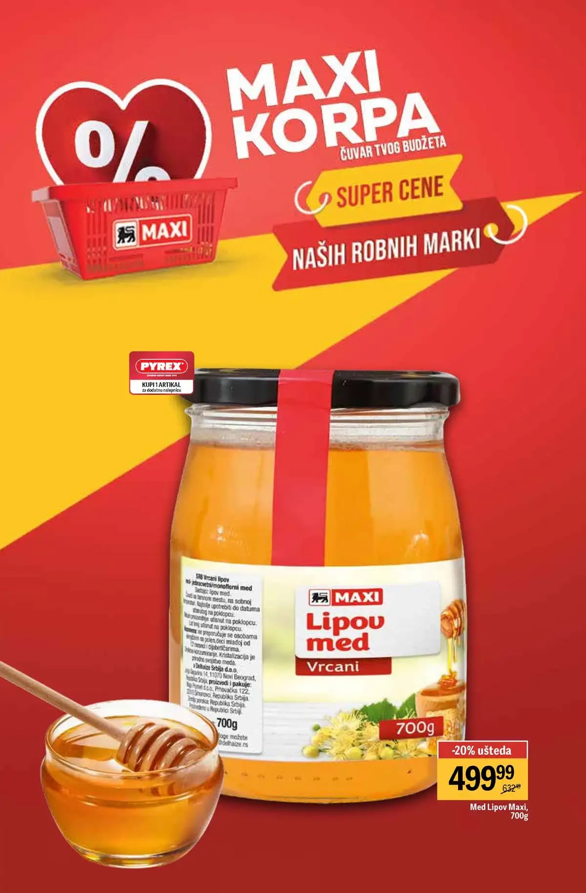 Maxi nedeljni katalog strana 10 zamrznuti proizvodi i gotova jela Srbija mart  2026