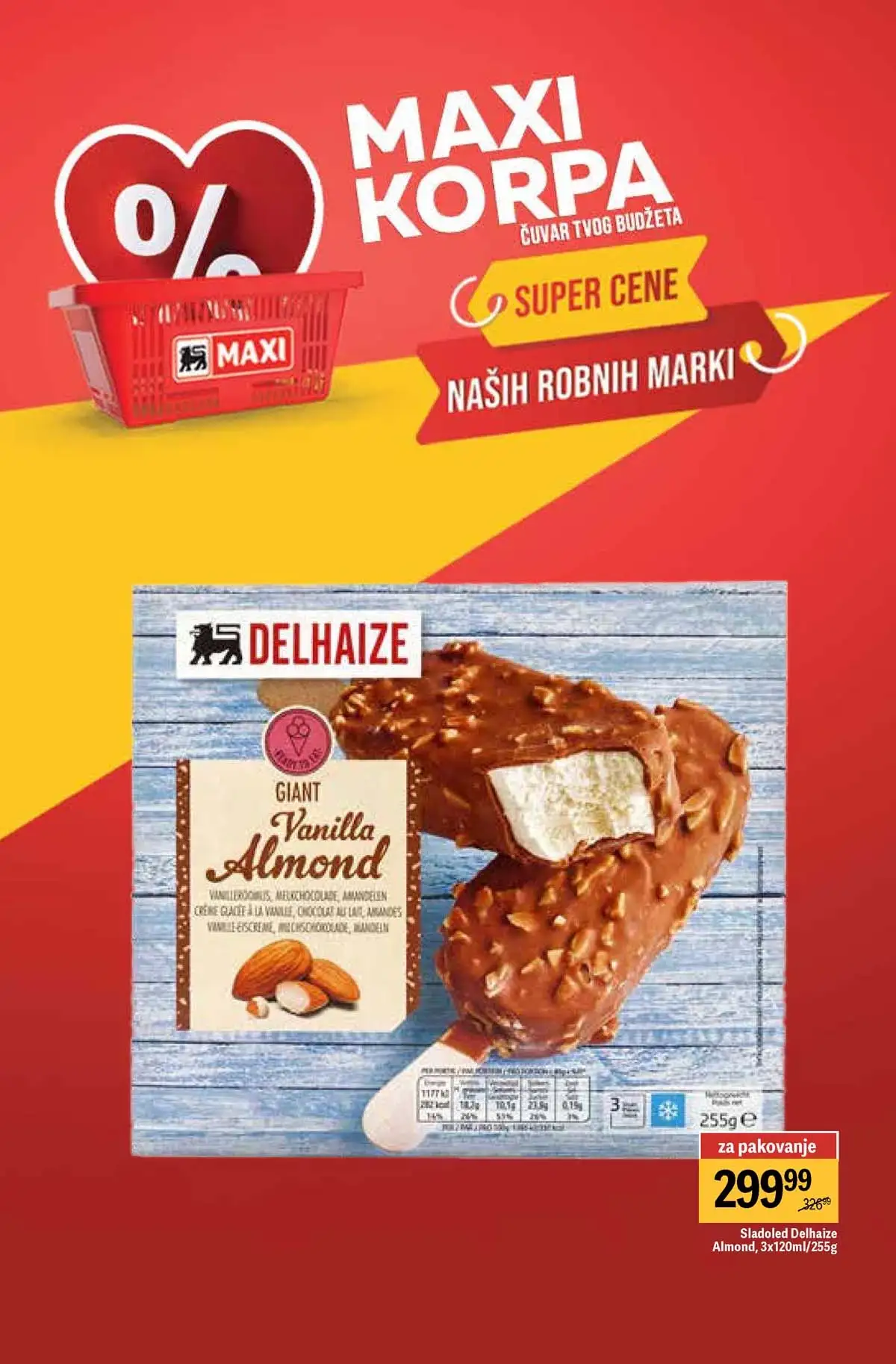 Maxi nedeljni katalog strana 11 deterdženti i sredstva za čišćenje Srbija mart  2026