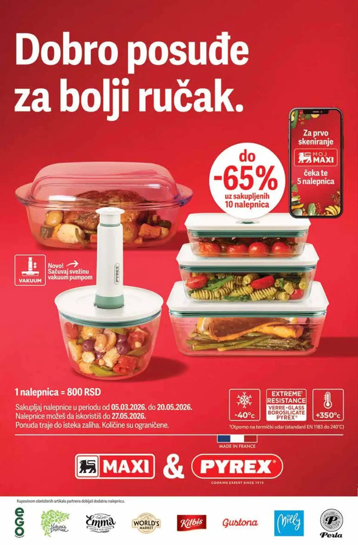 Maxi nedeljni katalog strana 18 posebne nedeljne ponude Srbija mart  2026