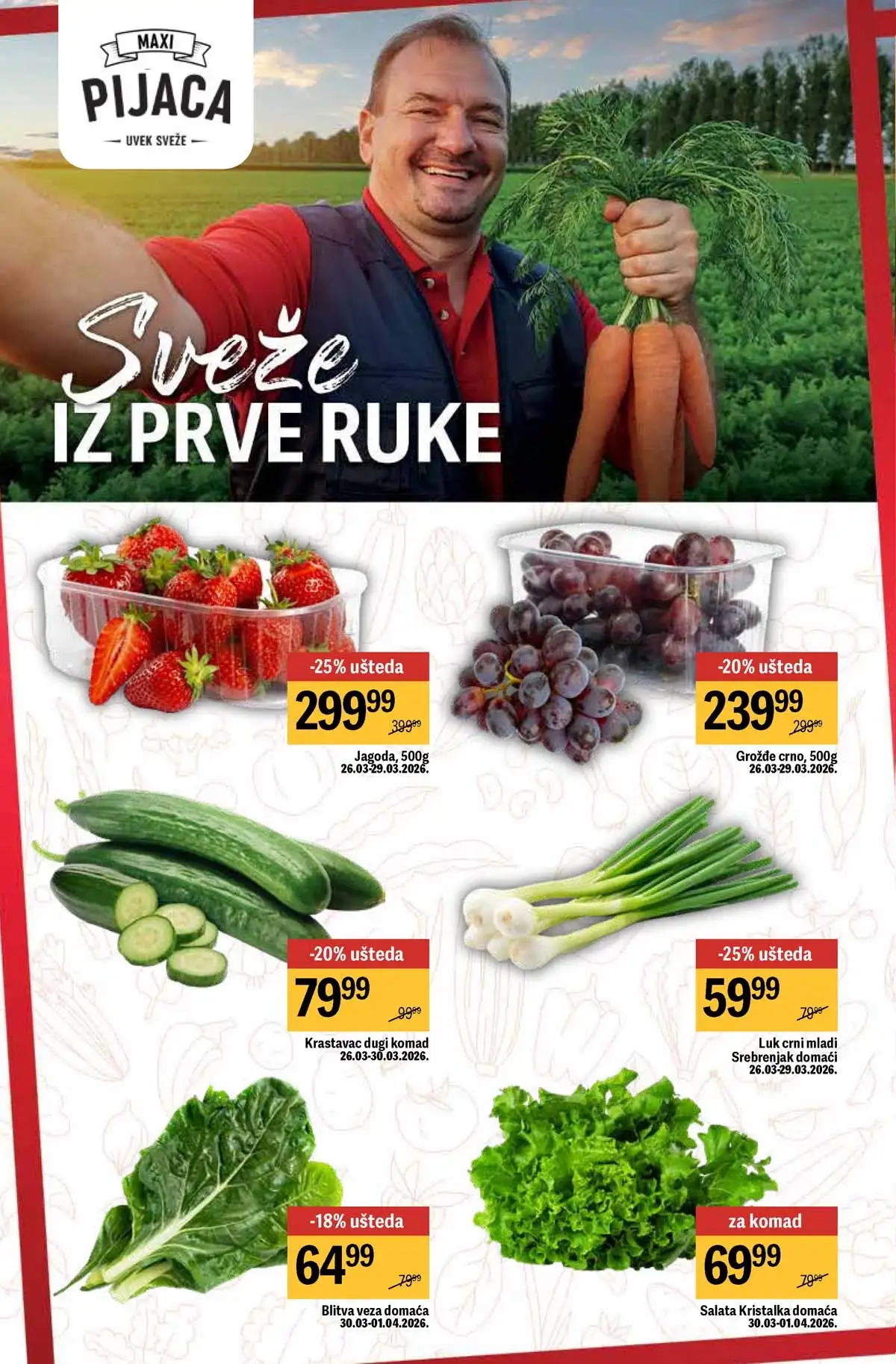 Maxi nedeljni katalog strana 20 promocije i kuponi Srbija mart  2026