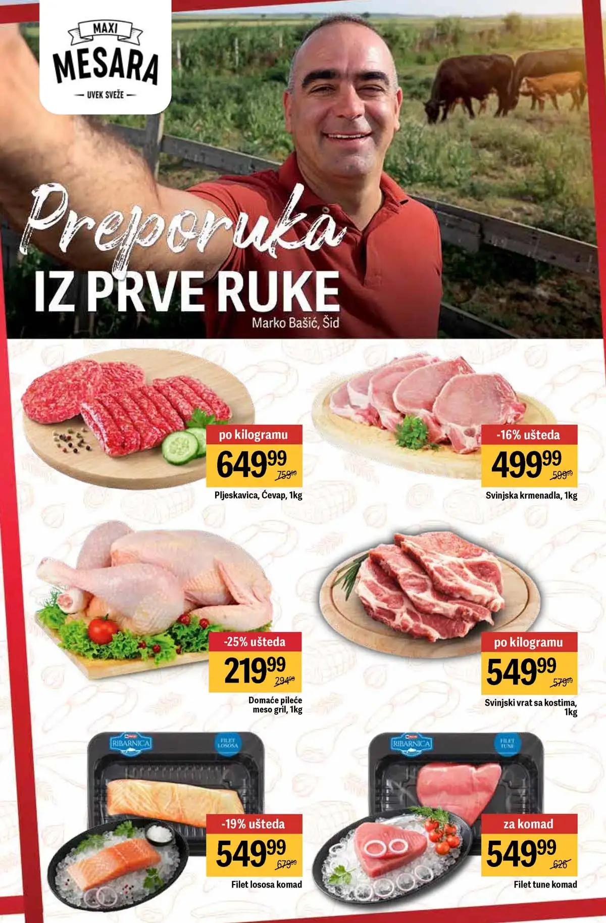 Maxi nedeljni katalog strana 21 ponude za porodicu Srbija mart  2026