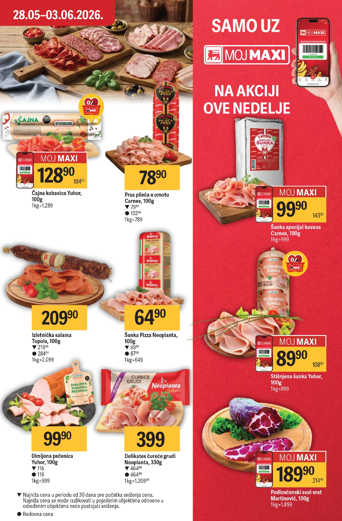 Maxi katalog strana 13 nedeljna akcija Srbija