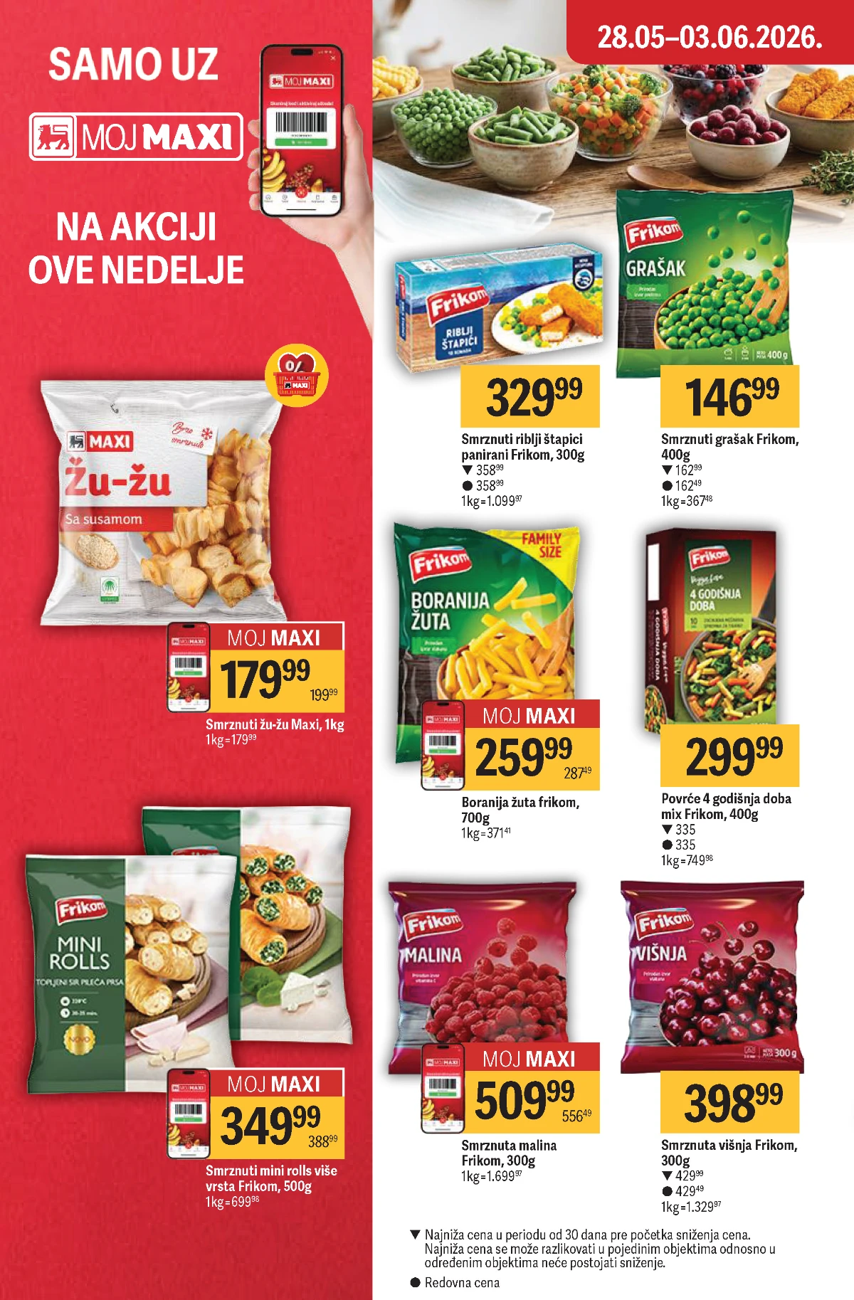 Maxi katalog strana 16 nedeljna akcija i popusti