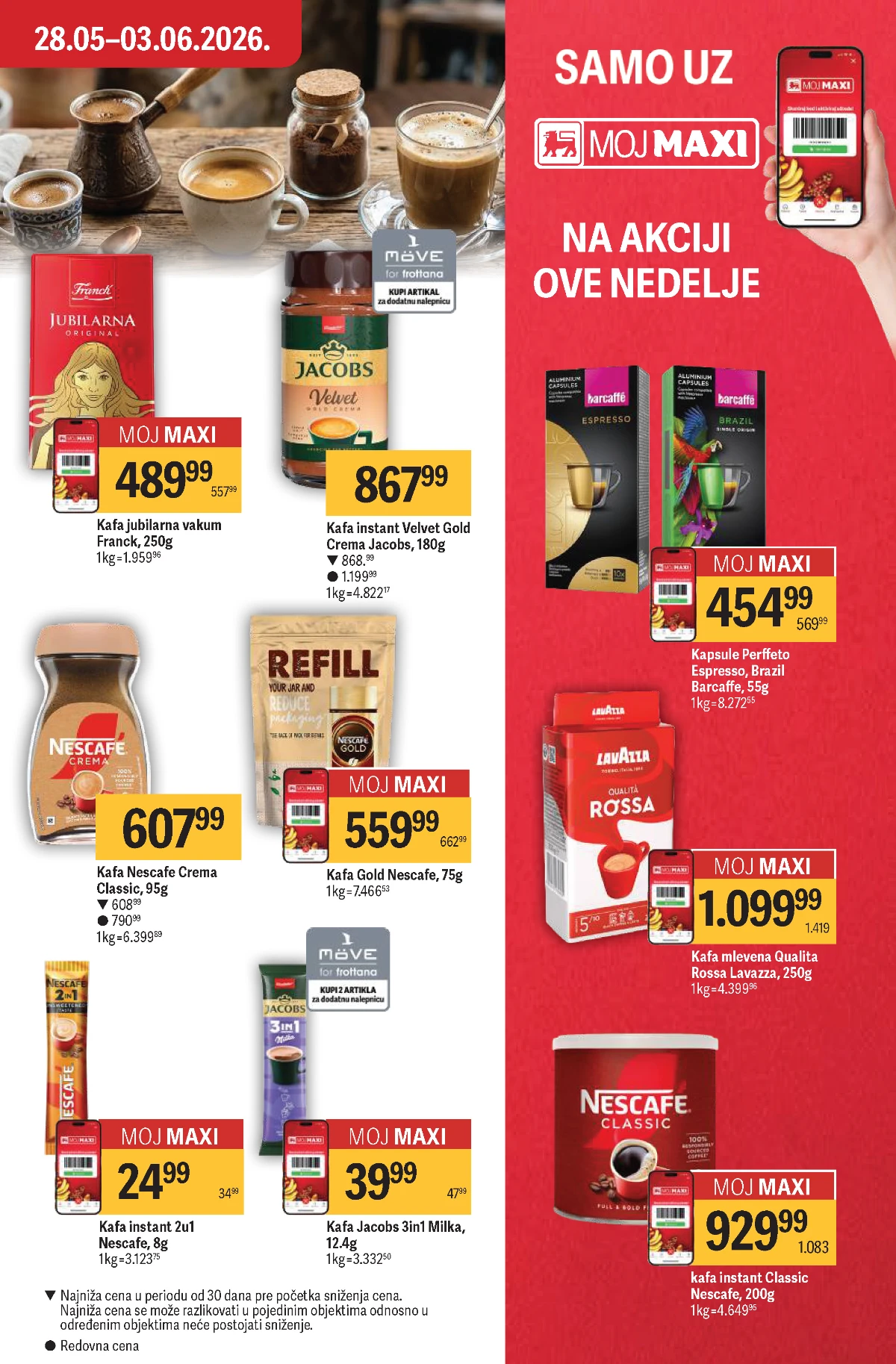 Maxi katalog strana 21 proizvodi za svakodnevnu kupovinu