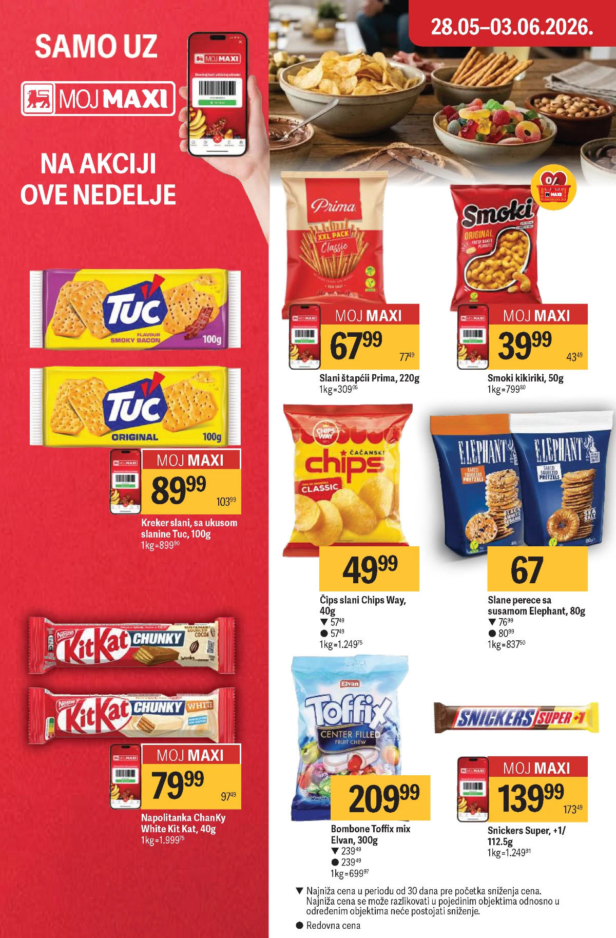 Maxi katalog strana 26 nedeljna akcija proizvoda