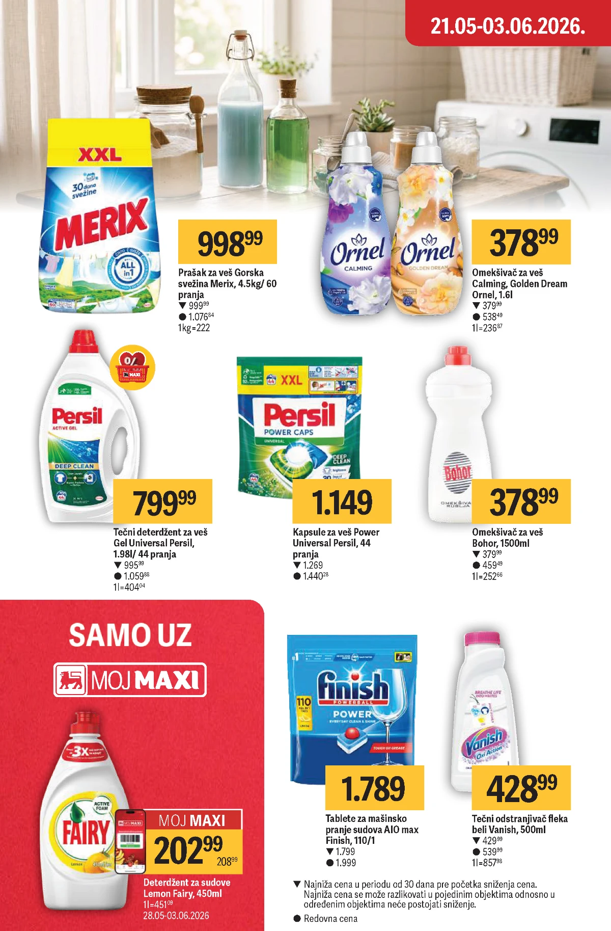 Maxi katalog strana 32 nedeljna akcija Srbija