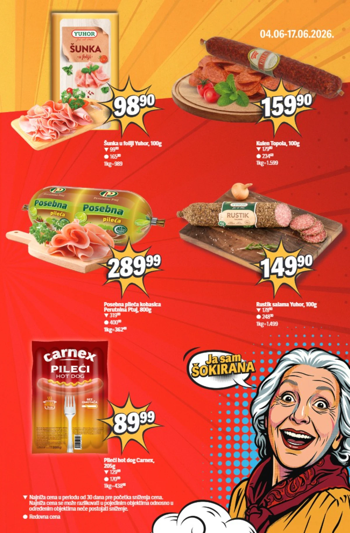 Maxi Šok Nedelja – šunka, kulen i salame na akciji do 17.06.2026