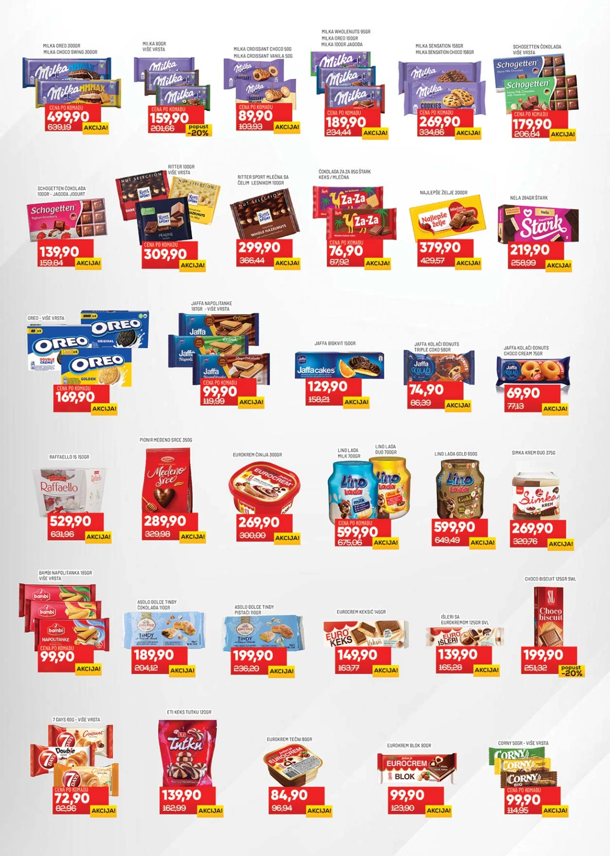 Medius katalog kafa, instant napici i topli napici na akciji