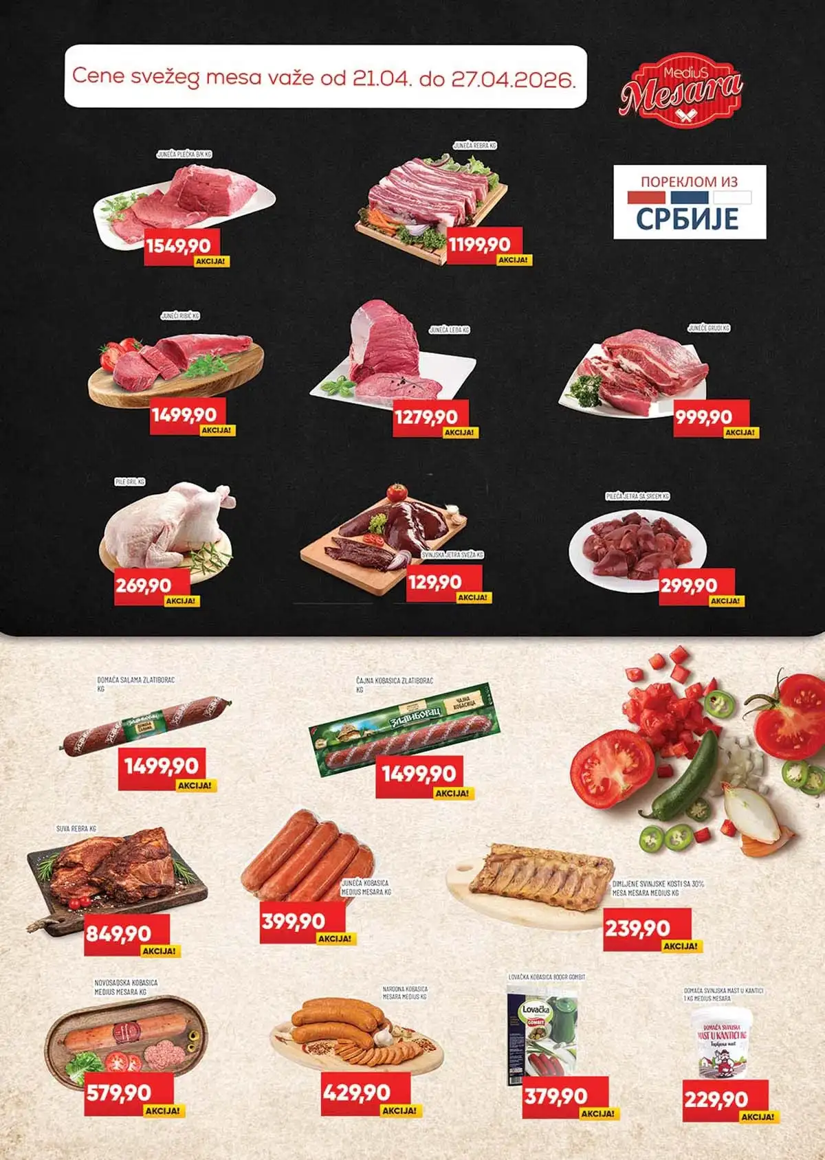 Medius akcija prehrana i kućni proizvodi sniženja do 03.05.2026 strana 2
