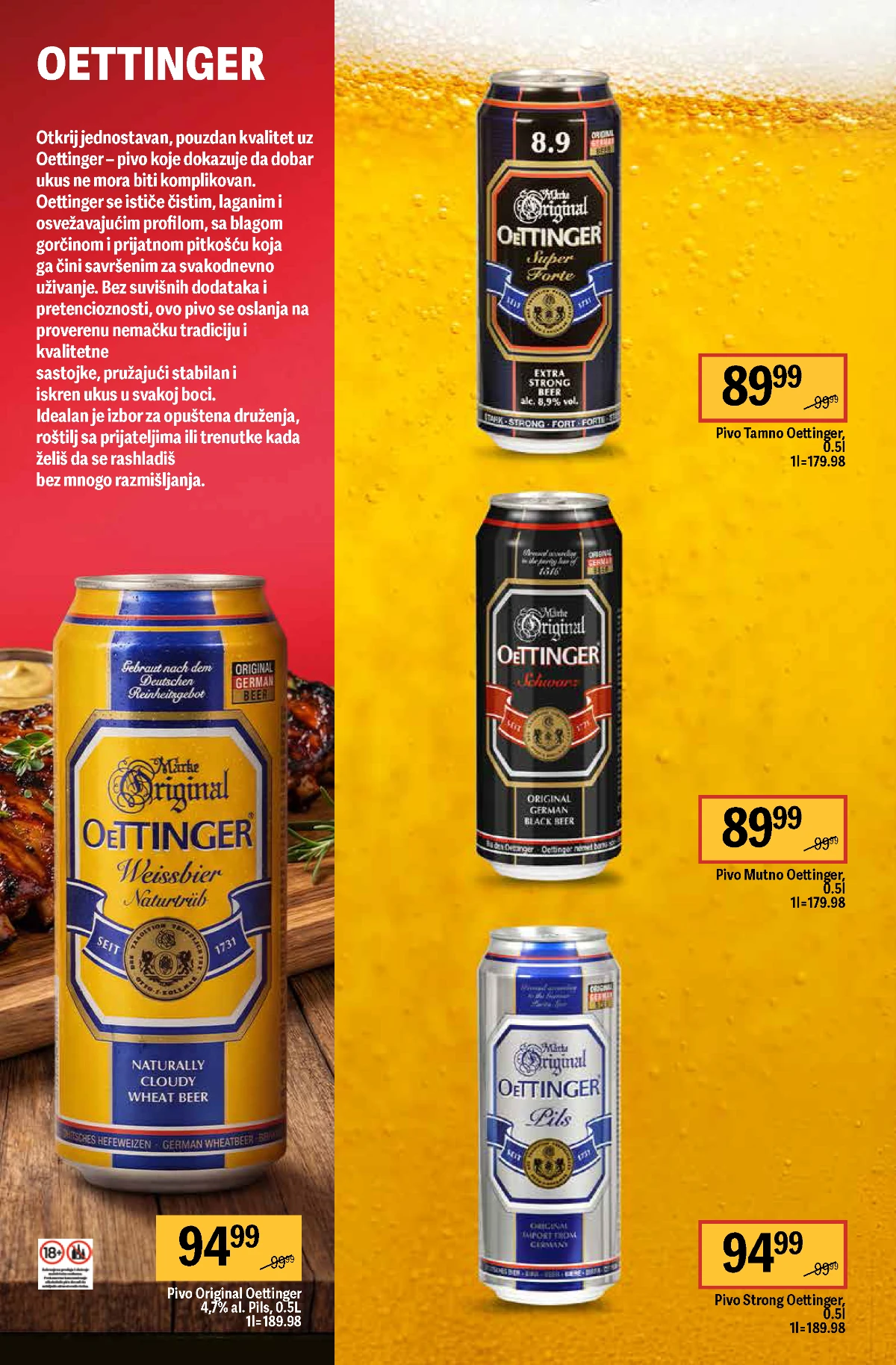 Maxi pivski katalog strana 4 – piknik oprema i frižideri akcija 2026