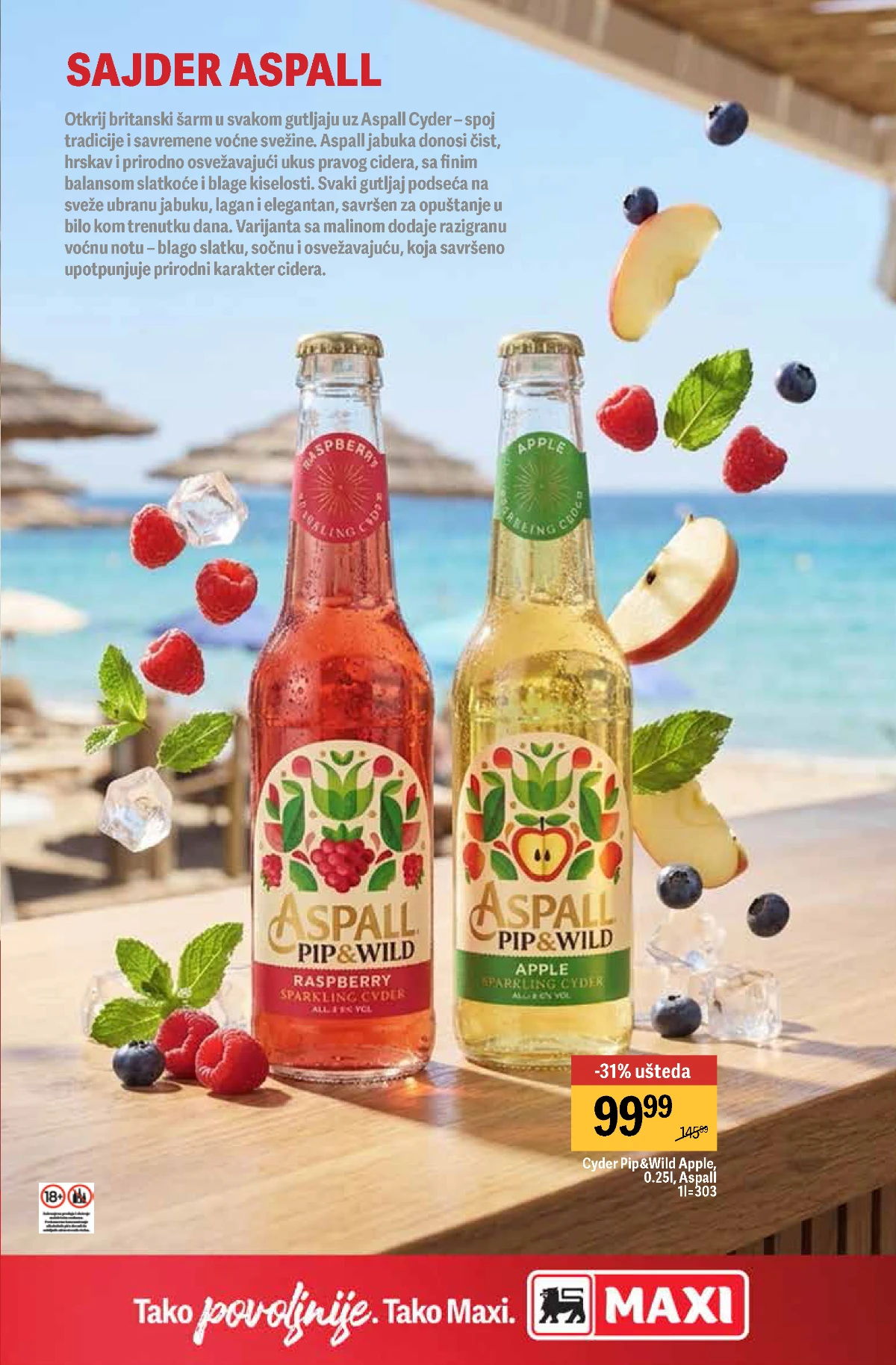 Maxi pivski katalog strana 13 – nastavak ponude piva 2026