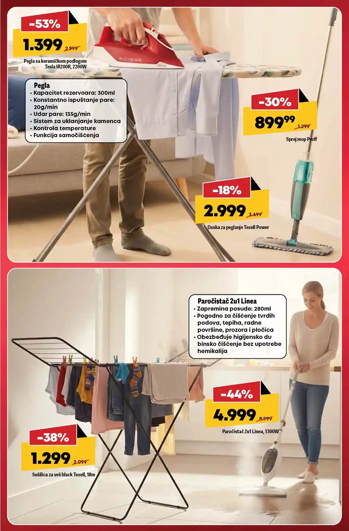 MEGA Maxi akcija Kada je kuća čista sve blista katalog sniženja do 18. marta 2026 MEGA Maxi akcija Kada je kuća čista sve blista kućna hemija i sredstva za čišćenje na sniženju do 18. marta 2026