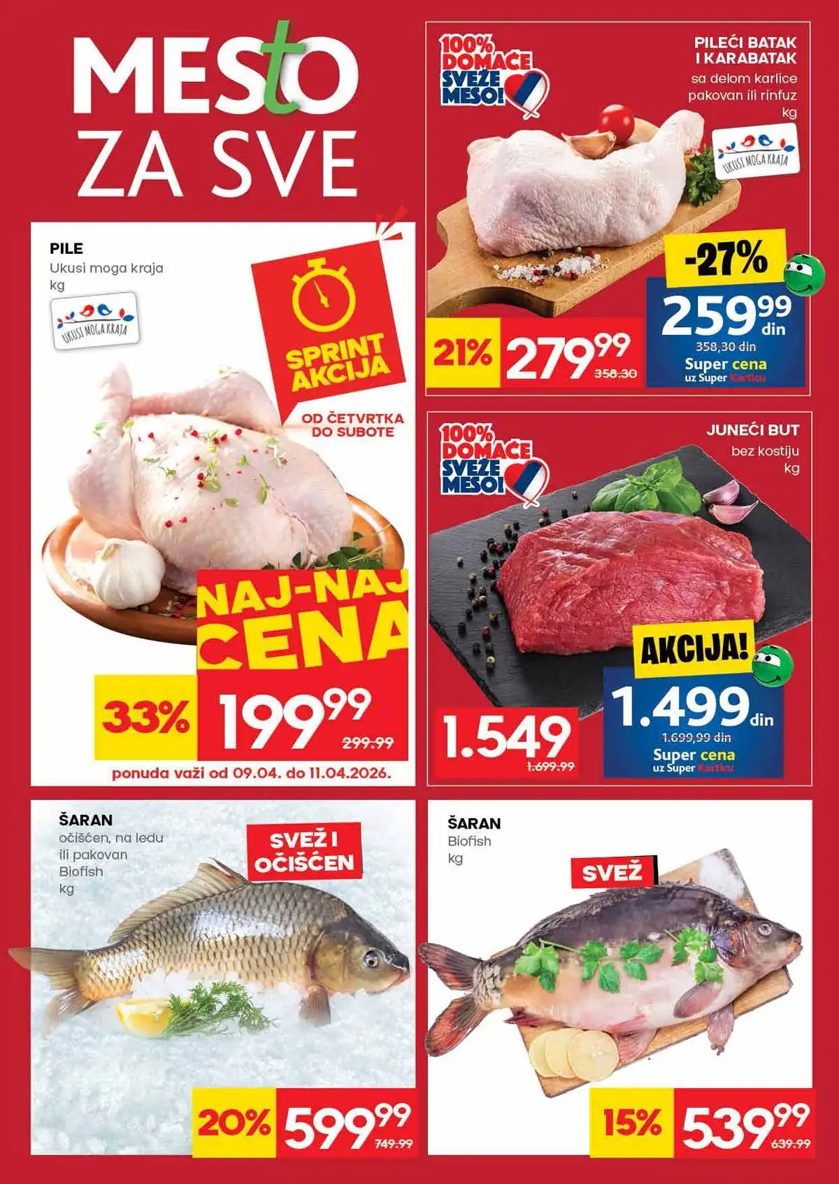 Mercator akcija katalog do 15. april 2026 strana 6 proizvodi za domaćinstvo Srbija
