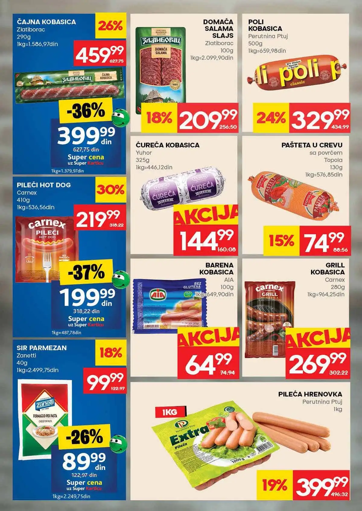 Mercator katalog akcija do 15. april 2026 strana 10 sveže voće i povrće Srbija