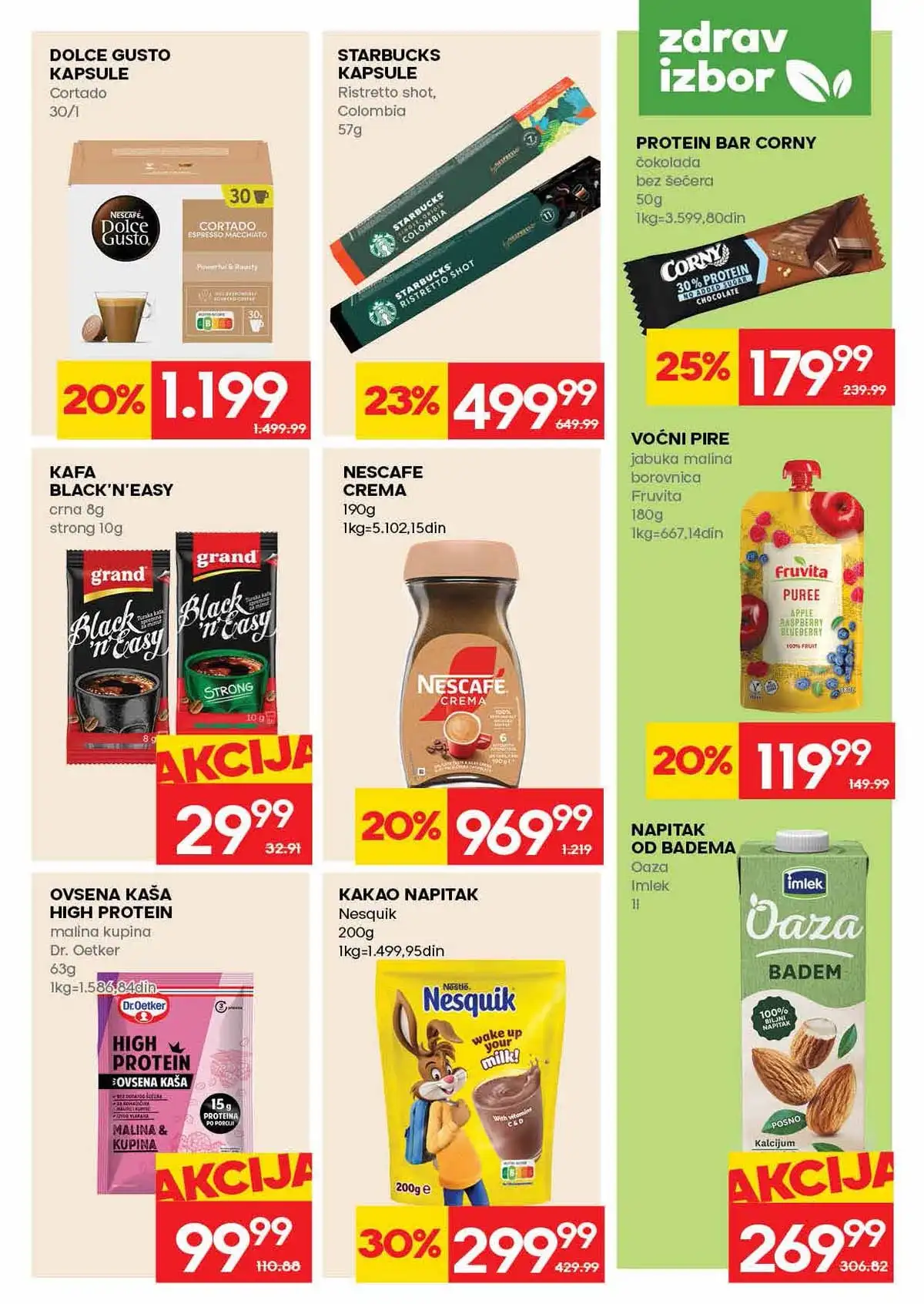 Mercator akcija katalog do 15. april 2026 strana 17 prehrambeni proizvodi i akcijske cene Srbija