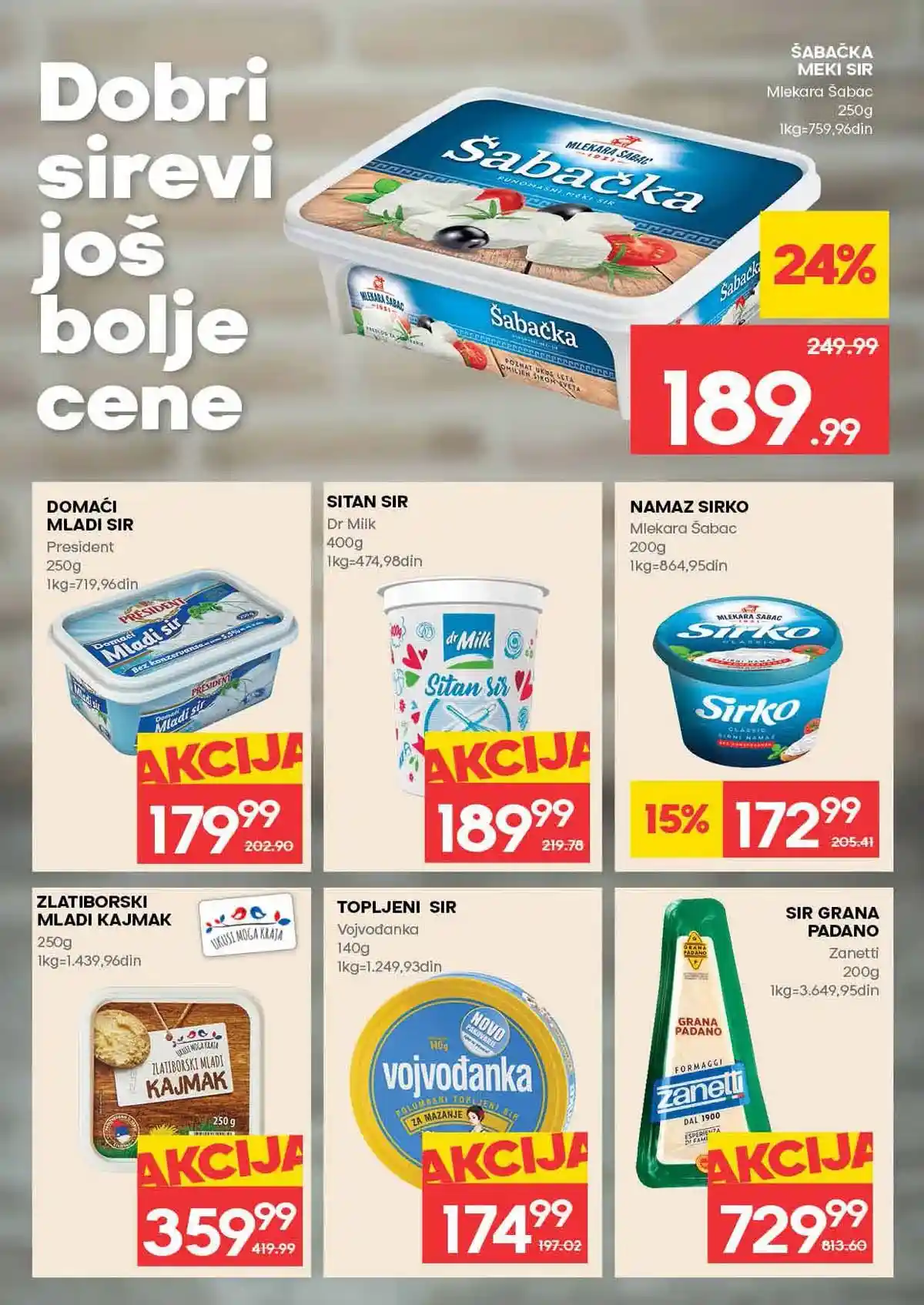 Mercator akcija katalog do 18. februara 2026 strana 9 prehrambeni proizvodi i akcijske cene Srbija