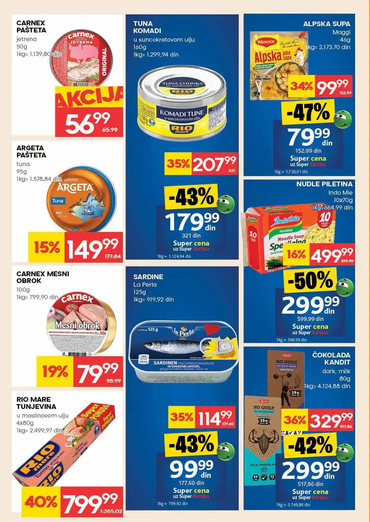 Mercator katalog akcija do 18. februara 2026 strana 18 sveže voće i povrće Srbija