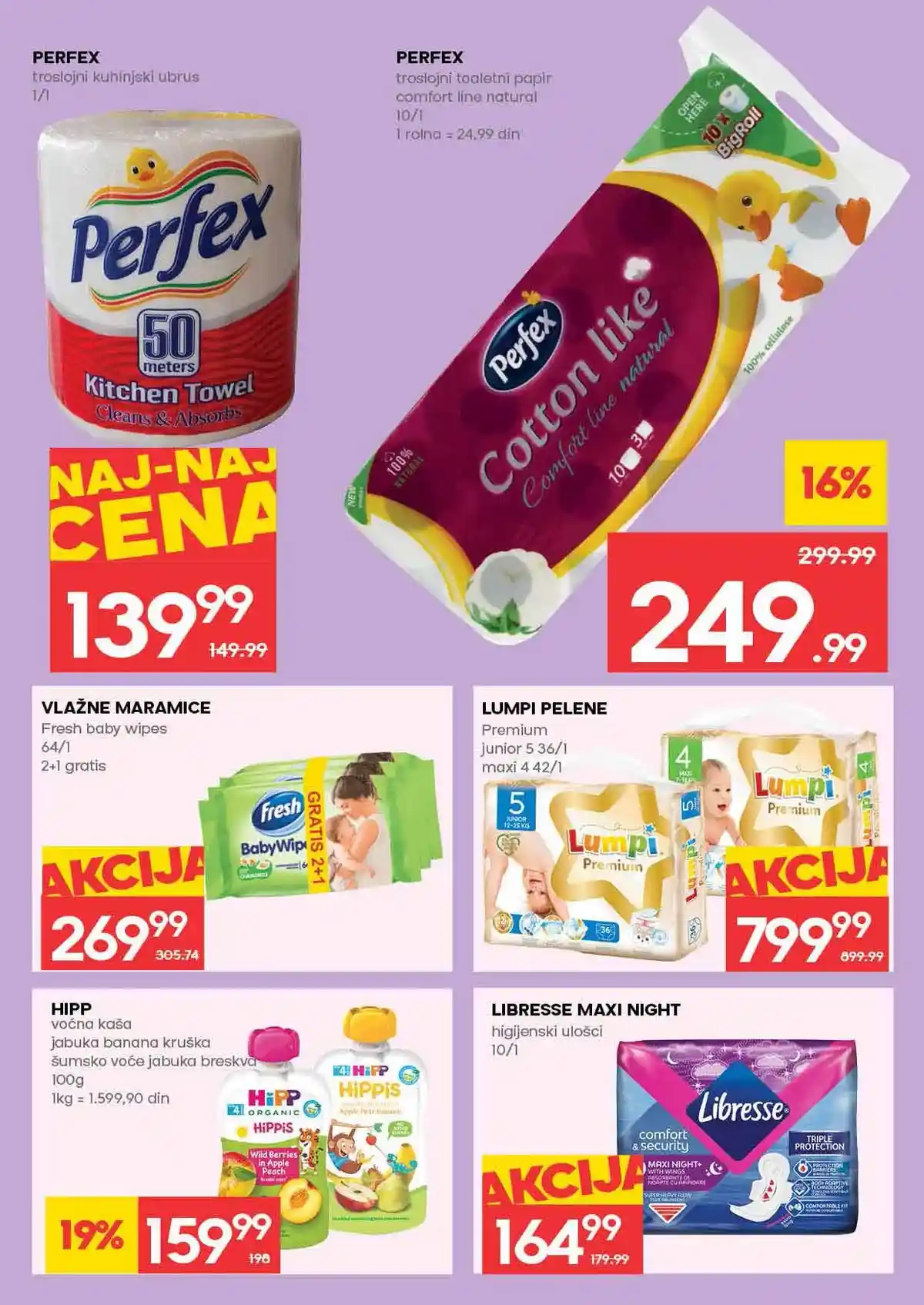 Mercator akcija do 18. februara 2026 strana 27 meso i mlečni proizvodi Srbija