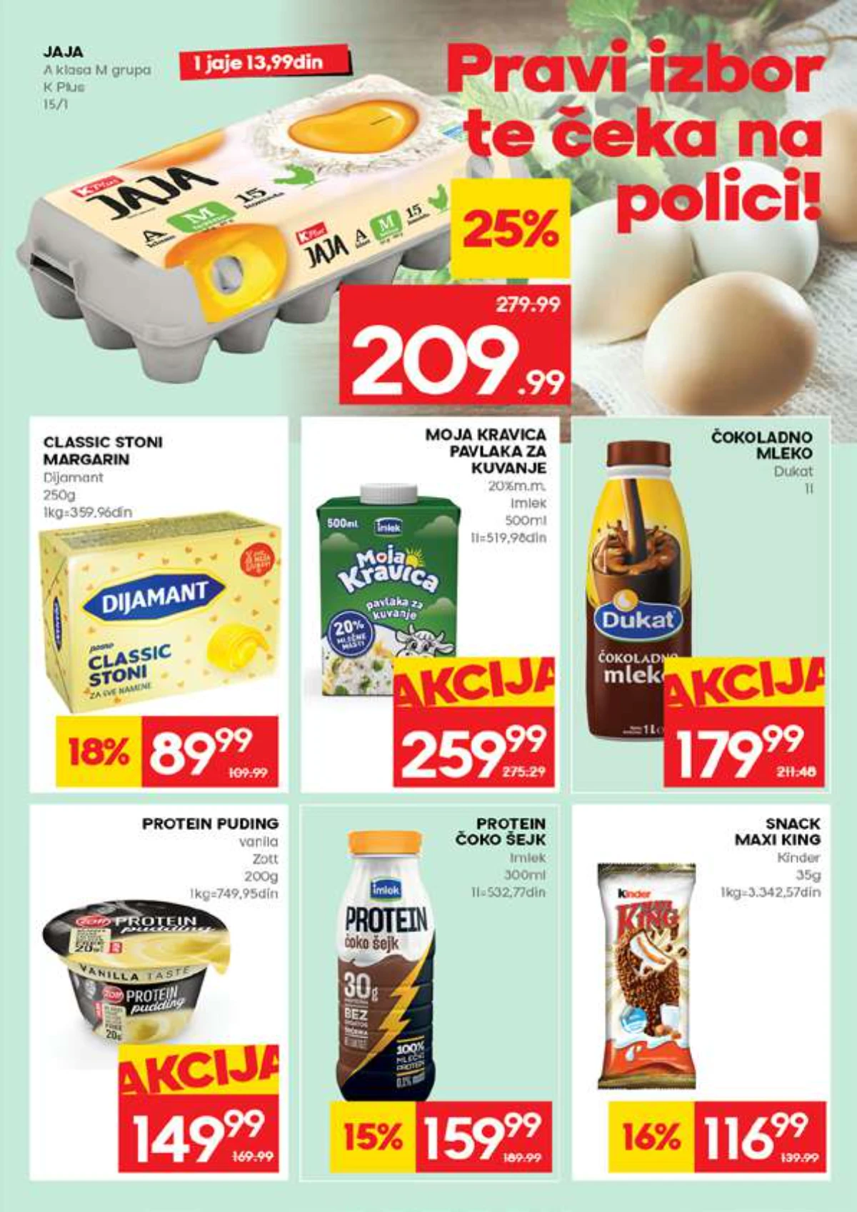 Mercator akcija do 20. maja 2026 strana 11 meso i mlečni proizvodi Srbija