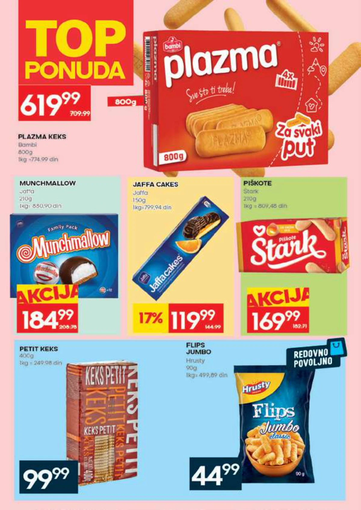 Mercator katalog akcija do 20. maja 2026 strana 20 piće i osnovne namirnice Srbija