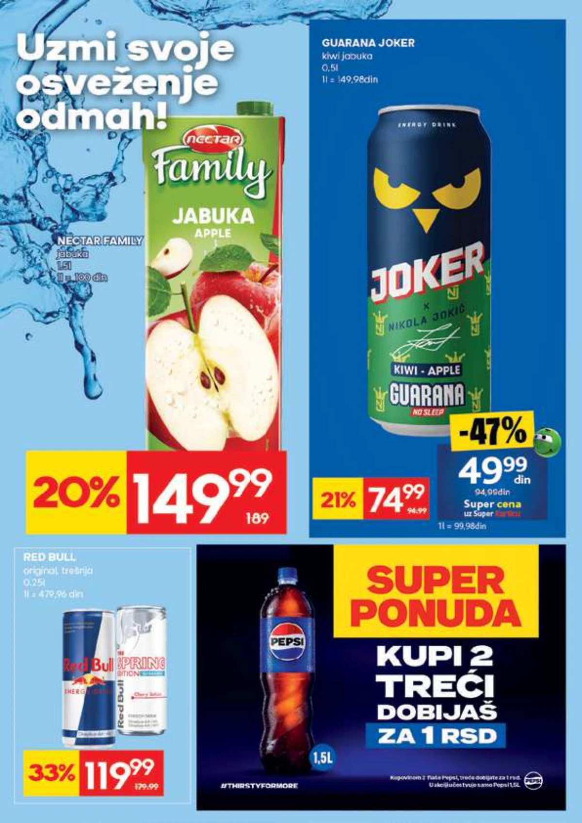 Mercator akcija katalog do 20. maja 2026 strana 25 prehrambeni proizvodi i akcijske cene Srbija