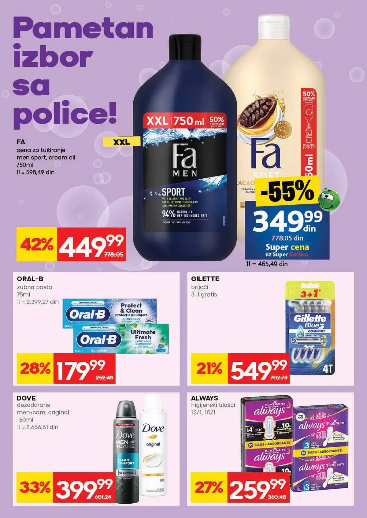 Mercator katalog akcija do 22. april 2026 strana 28 piće i osnovne namirnice Srbija