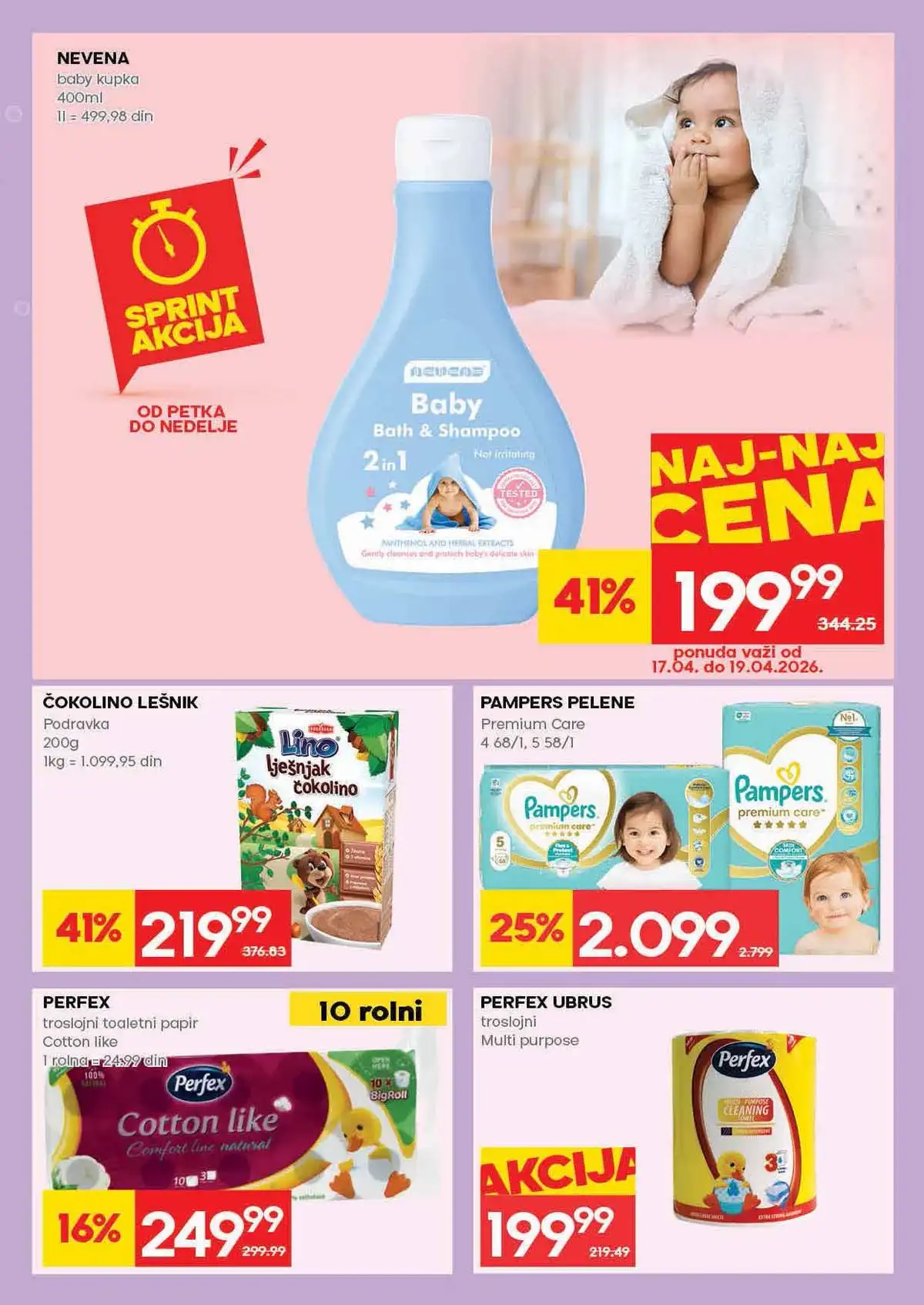 Mercator akcija katalog do 22. april 2026 strana 29 proizvodi za domaćinstvo Srbija