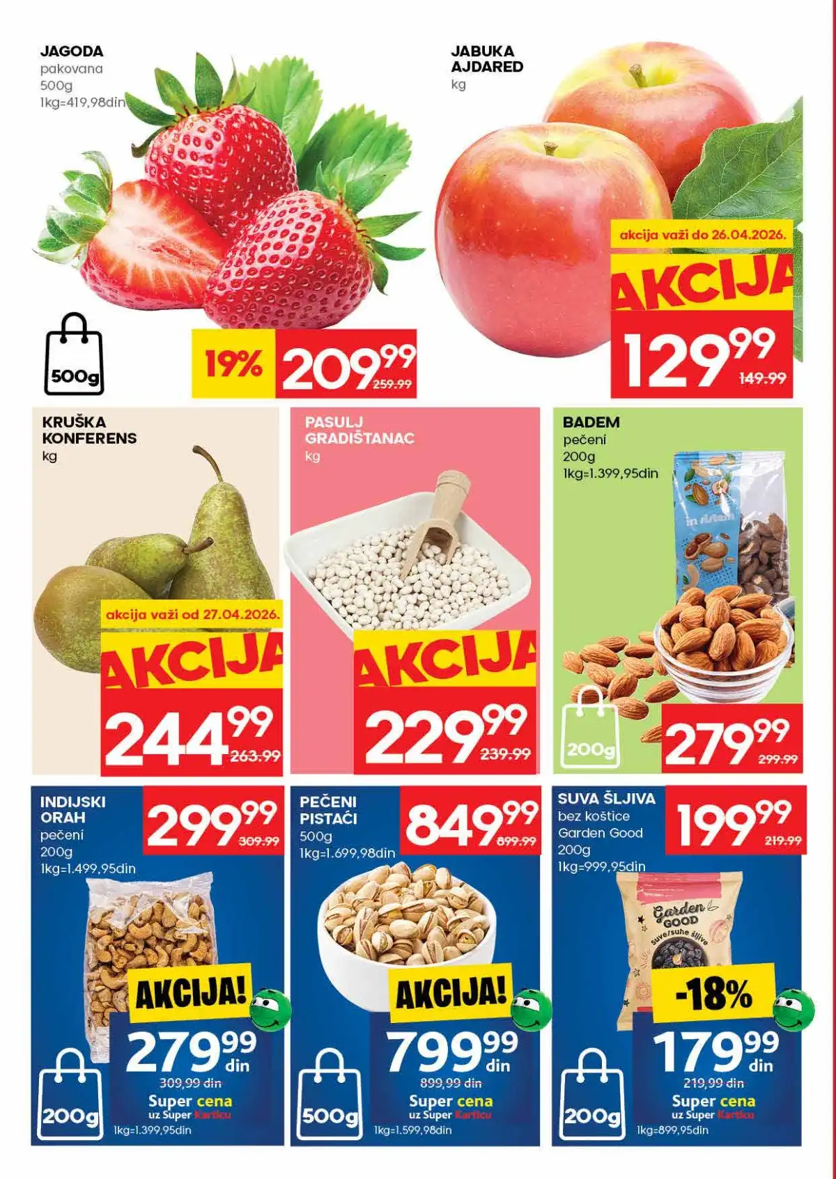 Mercator akcija katalog do 29. maja 2026 strana 2 prehrambeni proizvodi i akcijske cene Srbija