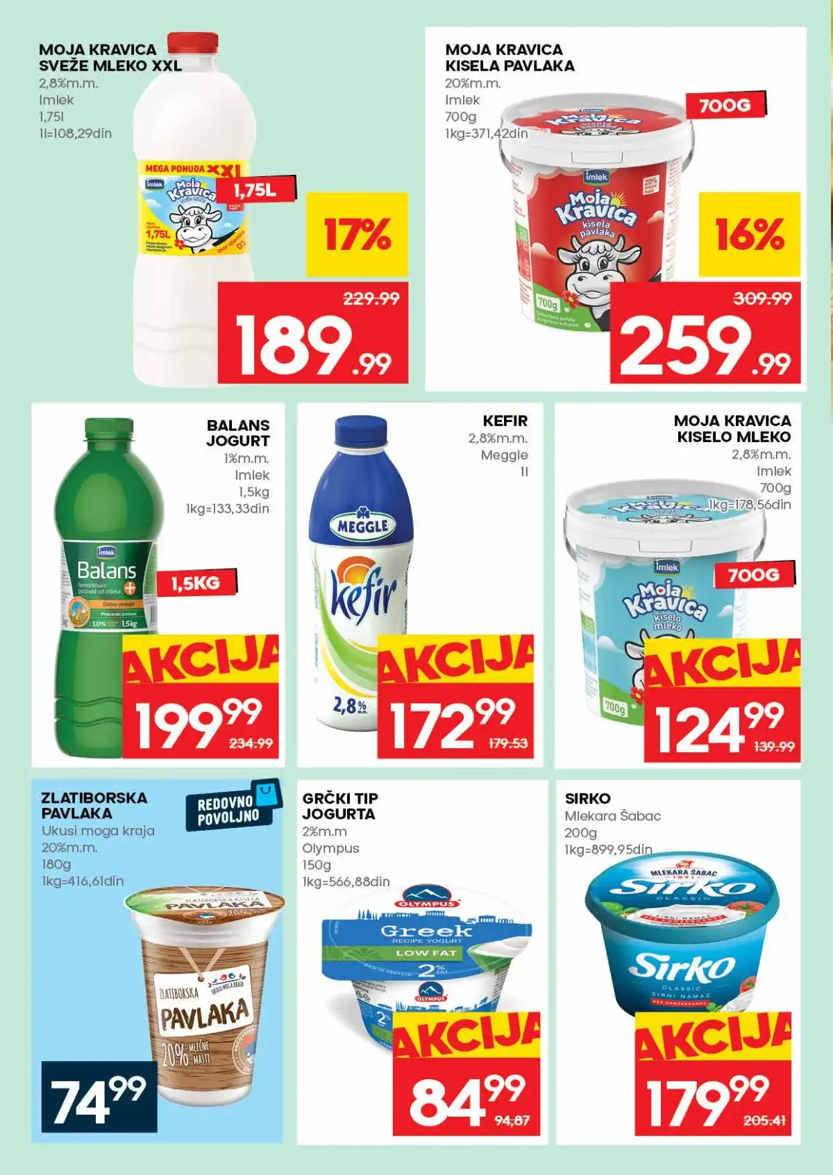 Mercator katalog akcija do 29. maja 2026 strana 12 piće i osnovne namirnice Srbija