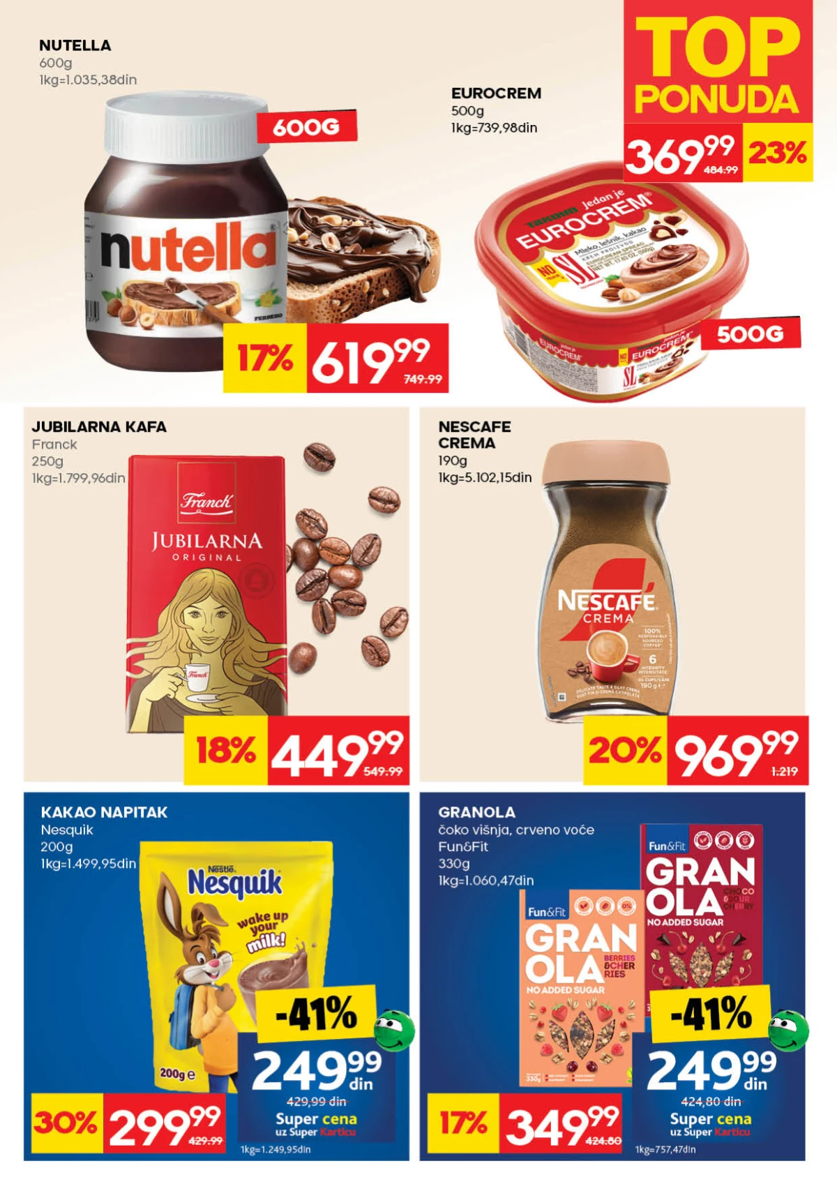 Mercator akcija katalog do 06. maja 2026 strana 16 završna strana i kompletna ponuda Srbija