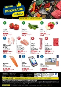 METRO katalog akcija – Dokazano najbolje METRO katalog sniženja – Dokazano najbolje akcija