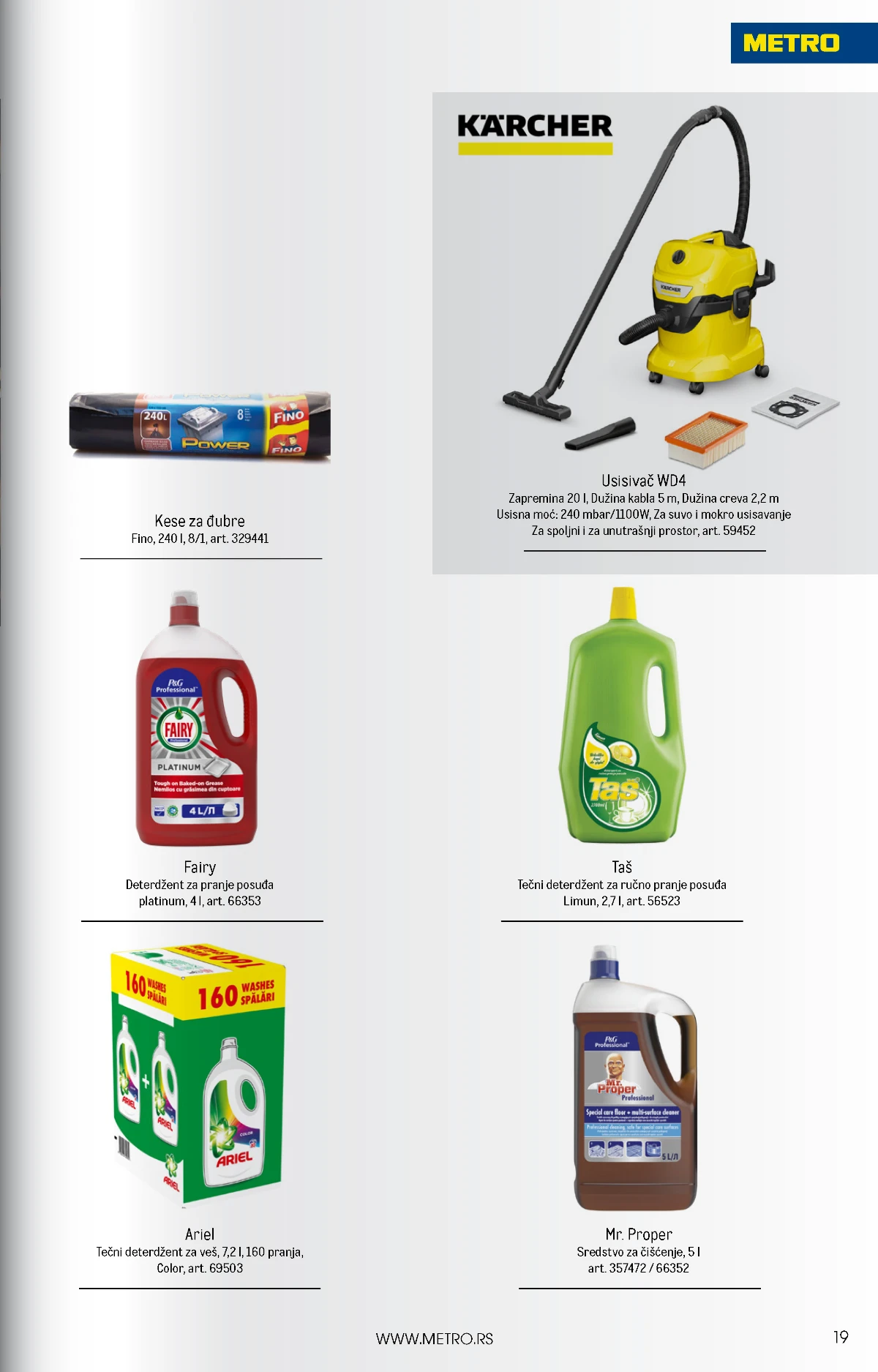 METRO HoReCa katalog sniženja strana 19