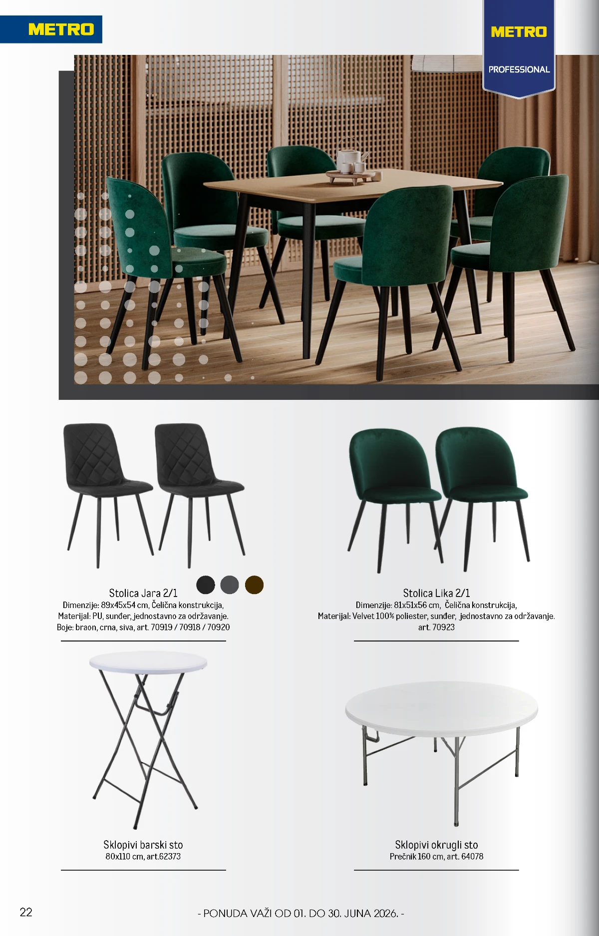 METRO HoReCa katalog sniženja strana 22