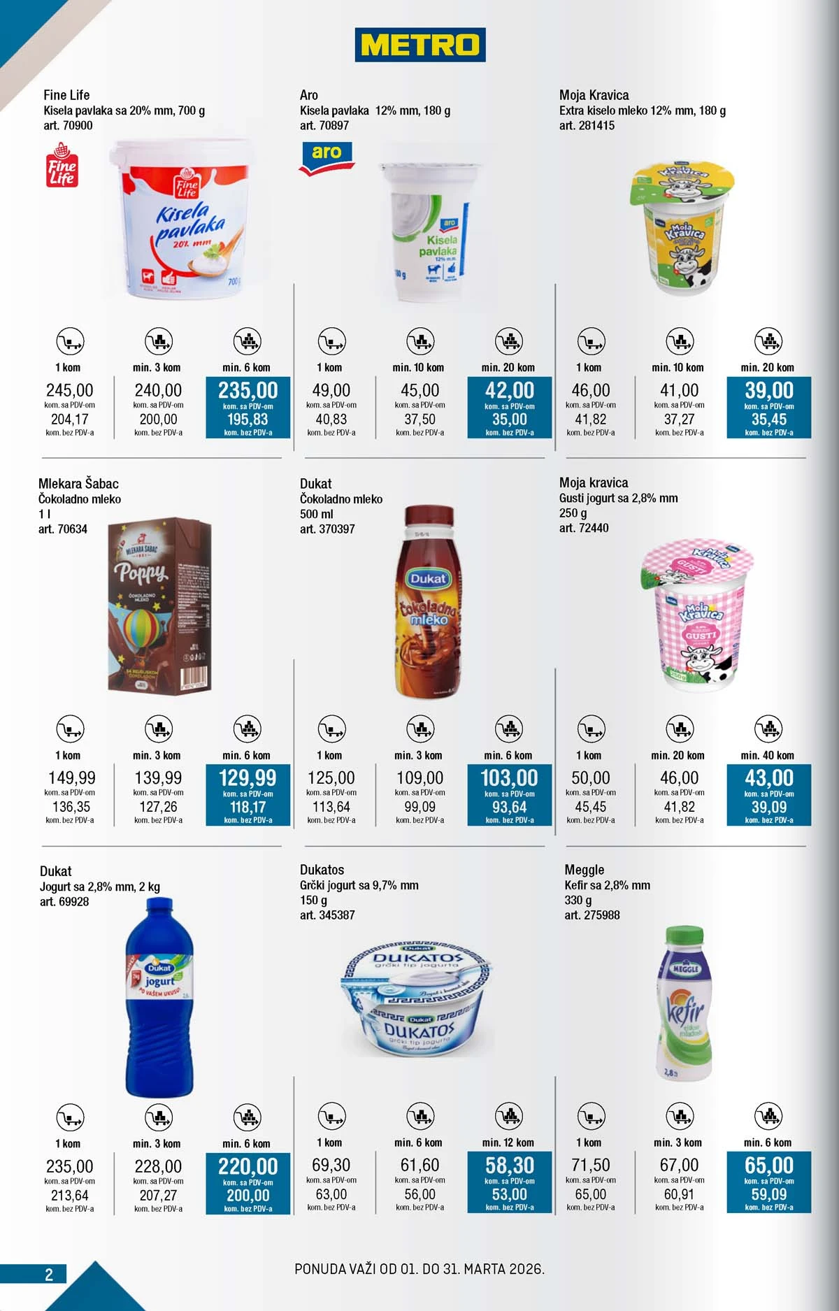 METRO akcija katalog snizenja