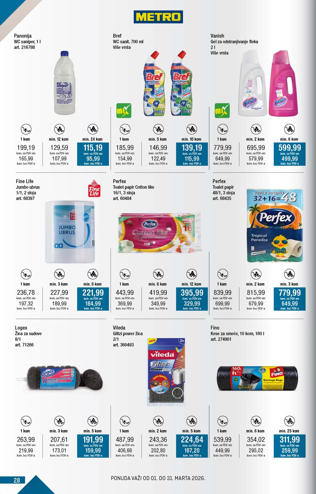 METRO akcija katalog snizenja