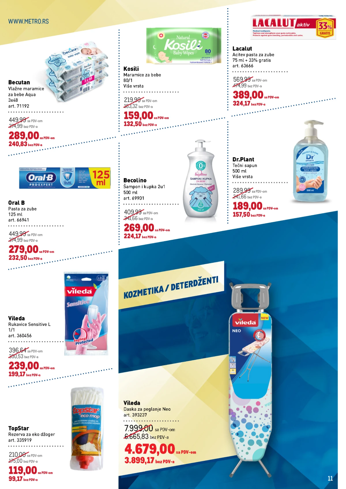 Metro katalog strana 11 – grickalice i slani proizvodi Metro katalog strana 11 – Chipsy, Smoki i kikiriki akcija