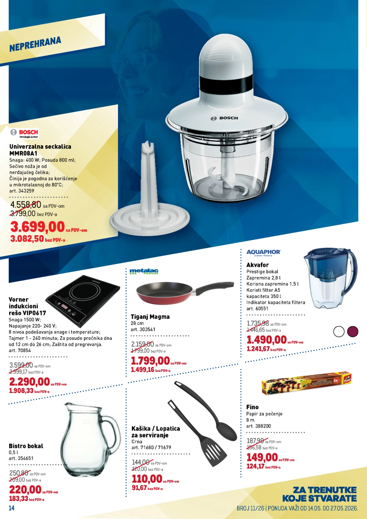 Metro katalog strana 14 – sredstva za čišćenje Metro katalog strana 14 – Domestos, Ajax i Cif akcija