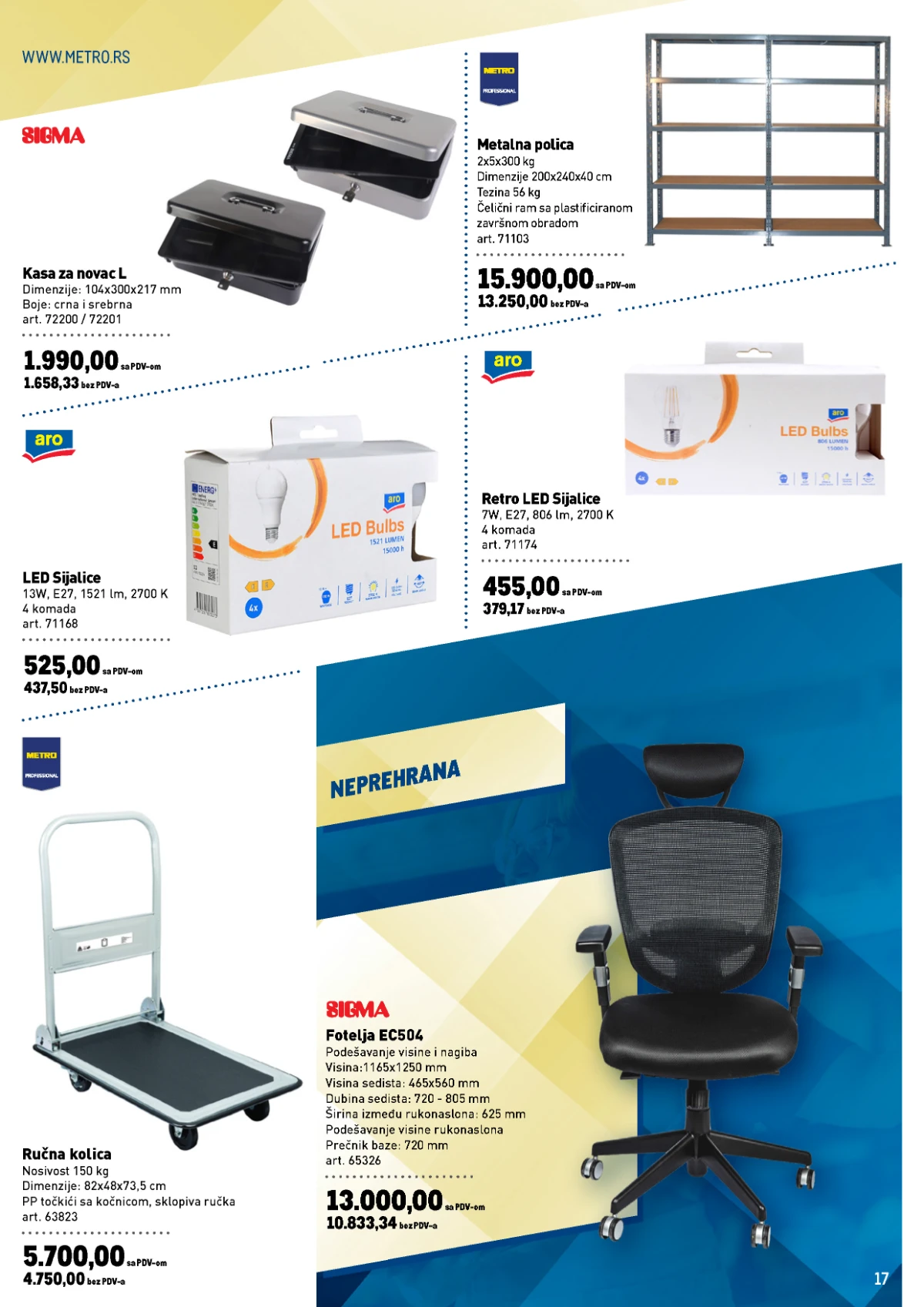 Metro katalog strana 17 – mali kućni aparati Metro katalog strana 17 – blender, mikser i aparat za kafu