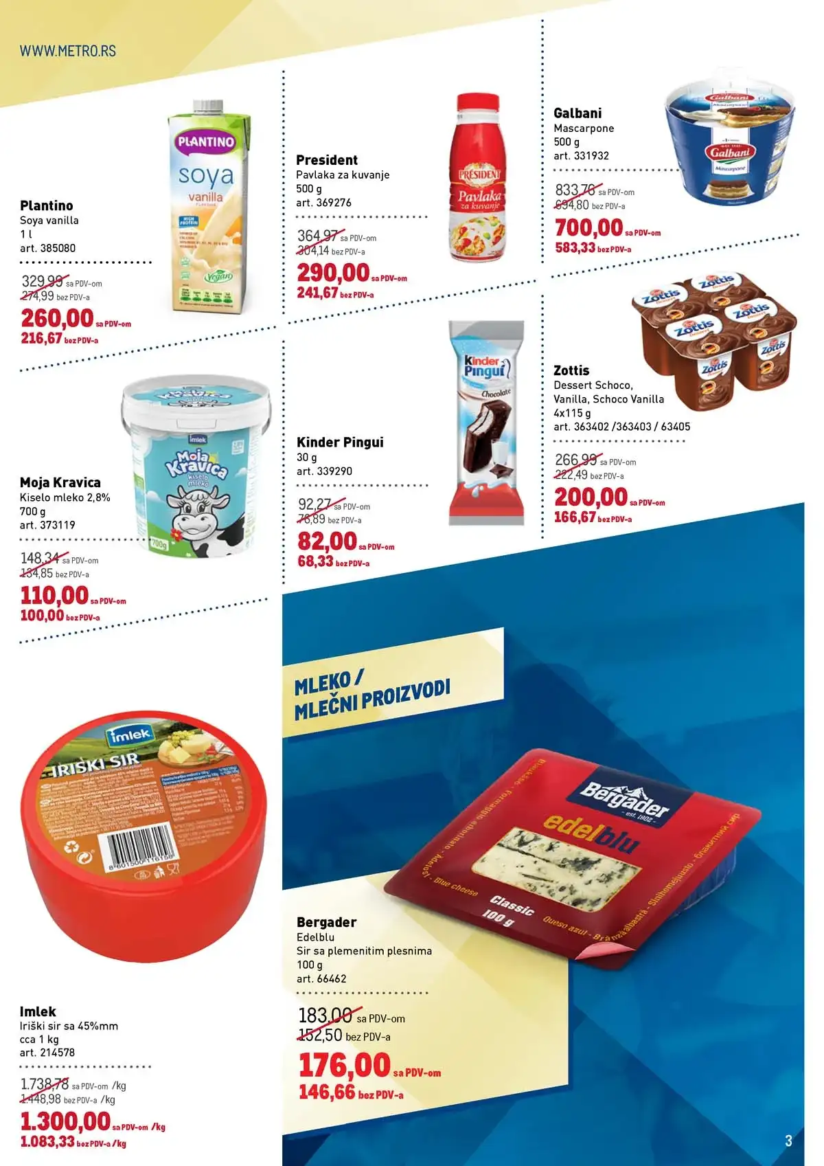 Metro katalog – prehrana i neprehrana sniženja Metro katalog prehrana i neprehrana – strana 3