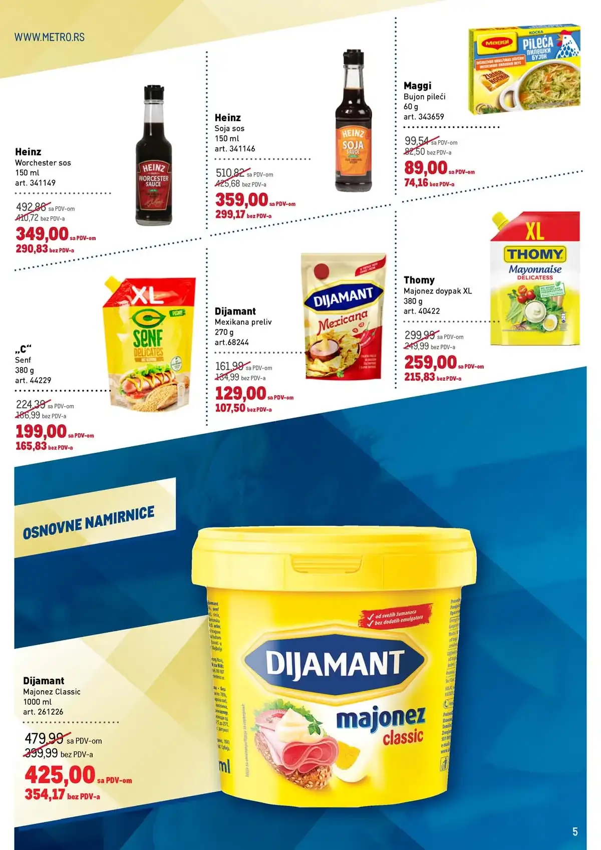 Metro katalog – prehrana i neprehrana sniženja Metro katalog prehrana i neprehrana – strana 5